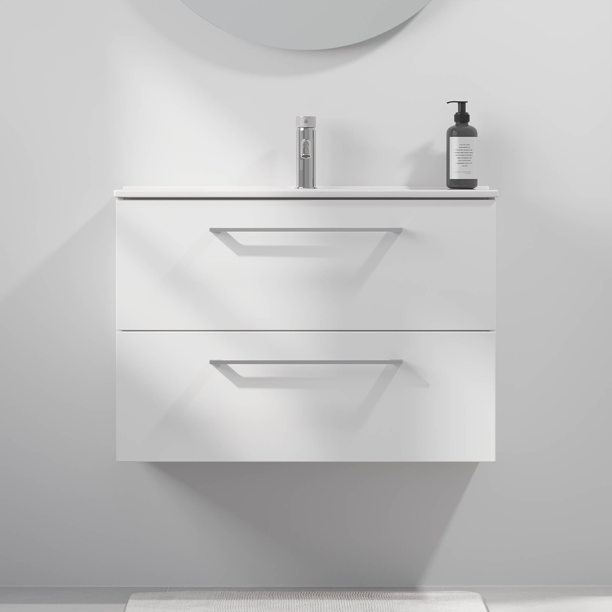 Magnor, Möbelset - Badställ & Skåp, Vit Matt - 60 cm - Tvättställsskåp - Magnor, Furniture Set - Code, White Mat - 60 cm - MASTERSTORE - 8595677189988 - Furniture Set - Code - 75 - 060 - 70 - 01 - 41 - 8595677189988 -