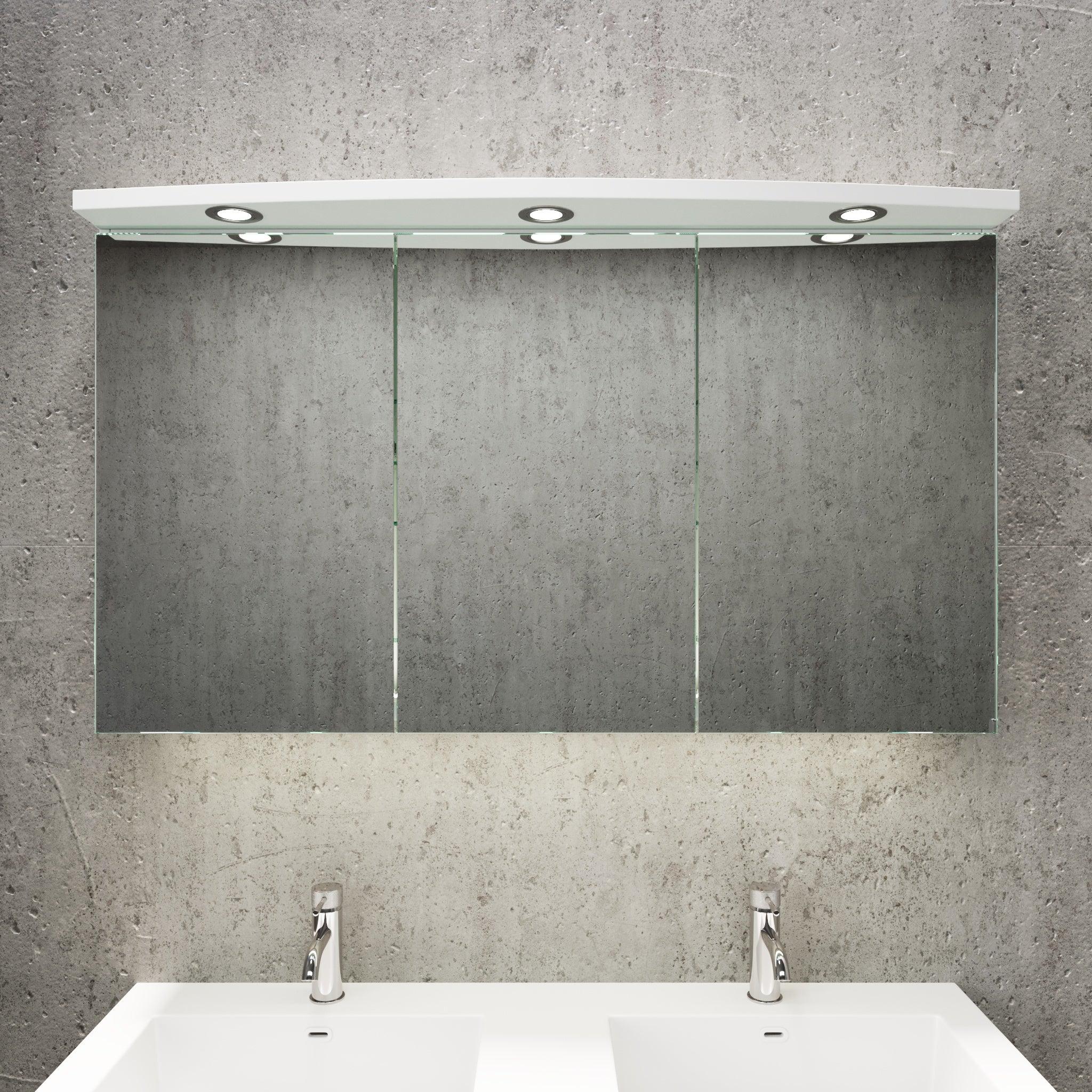 Fredrikstad, Mirror Cabinet, White Mat - 80 cm - MASTERSTORE - 8594175641578 - Mirror Cabinet - 02-080-01-01-00 - 8594175641578