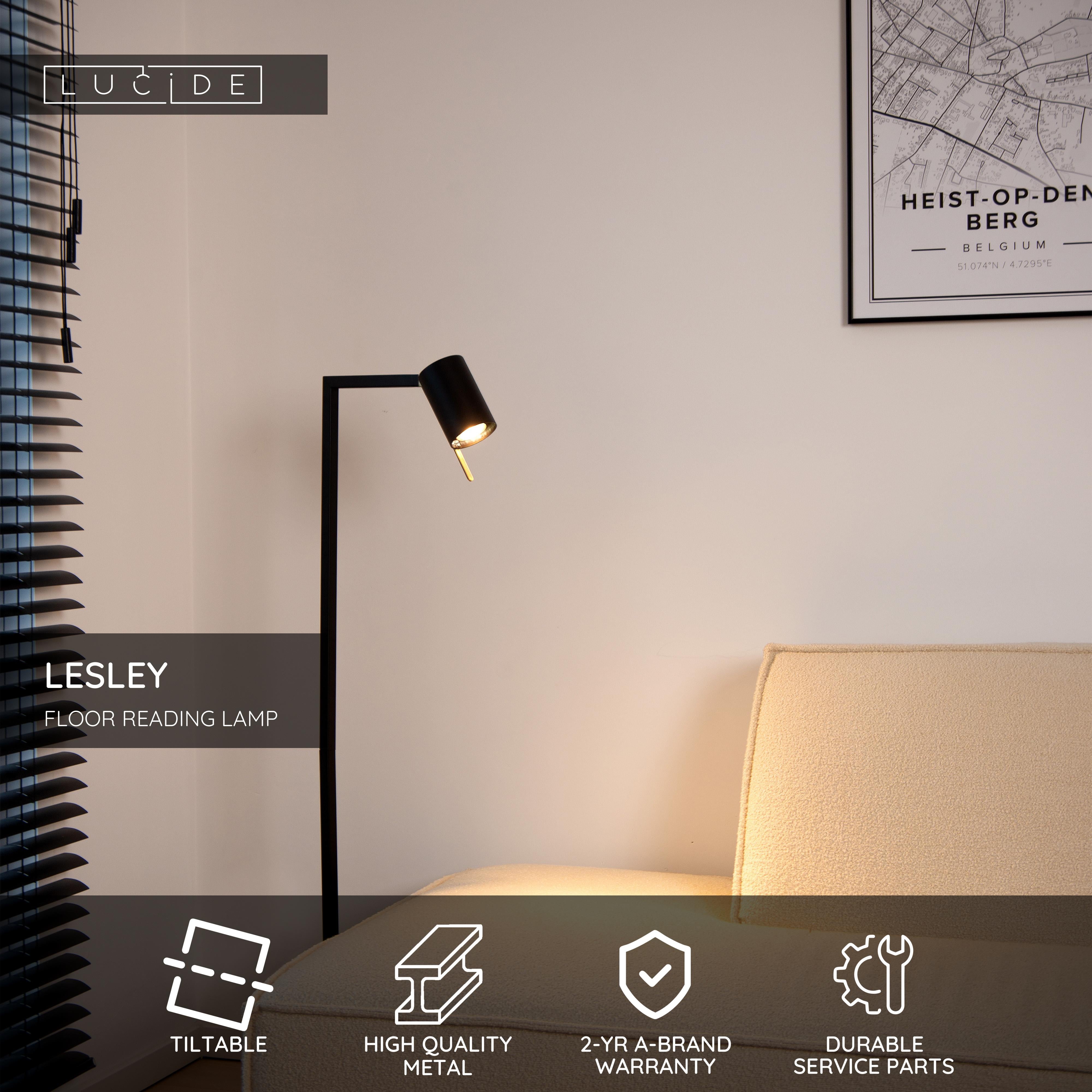 Lesley, golvlampa, svart - 20 cm