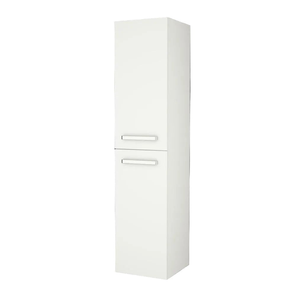 Tall cabinet - 40x40x174 cm - 2 doors with chrome handles - White Matt - Moland - MASTERSTORE - 8594175646498 - Tall Cabinets - 04-040-50-01-00 - 8594175646498