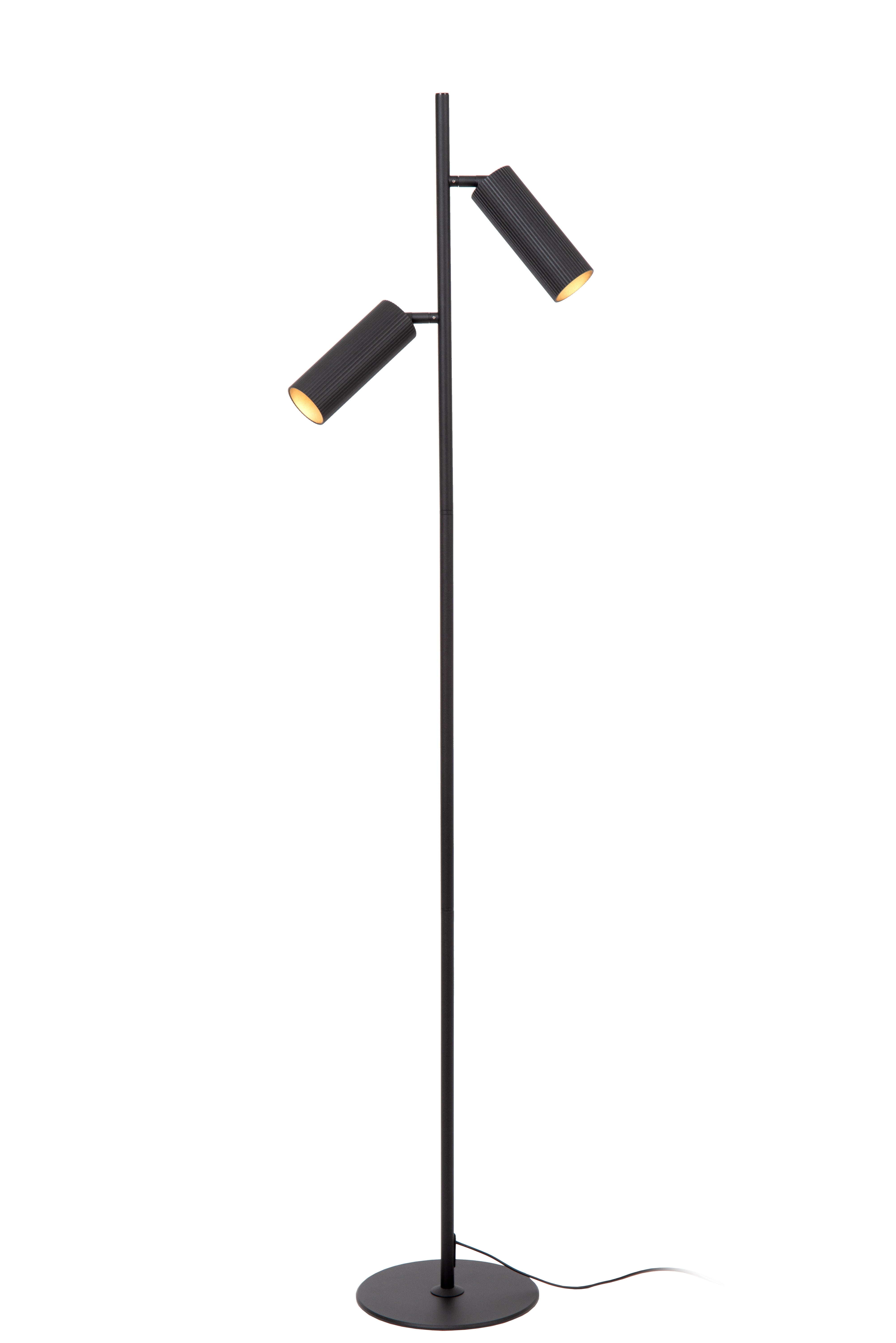 Clubs, golvlampa, svart - 22 cm