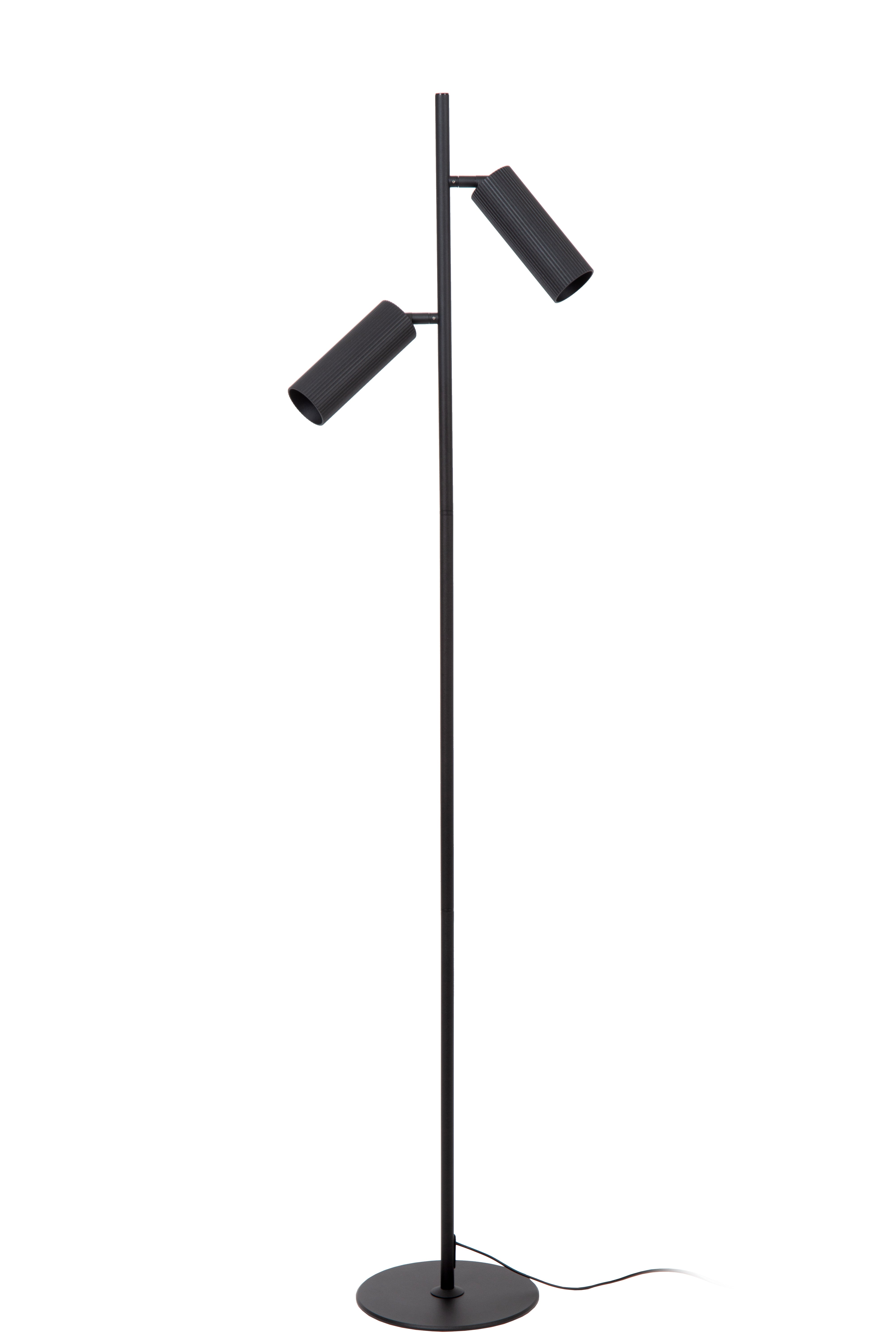 Clubs, golvlampa, svart - 22 cm