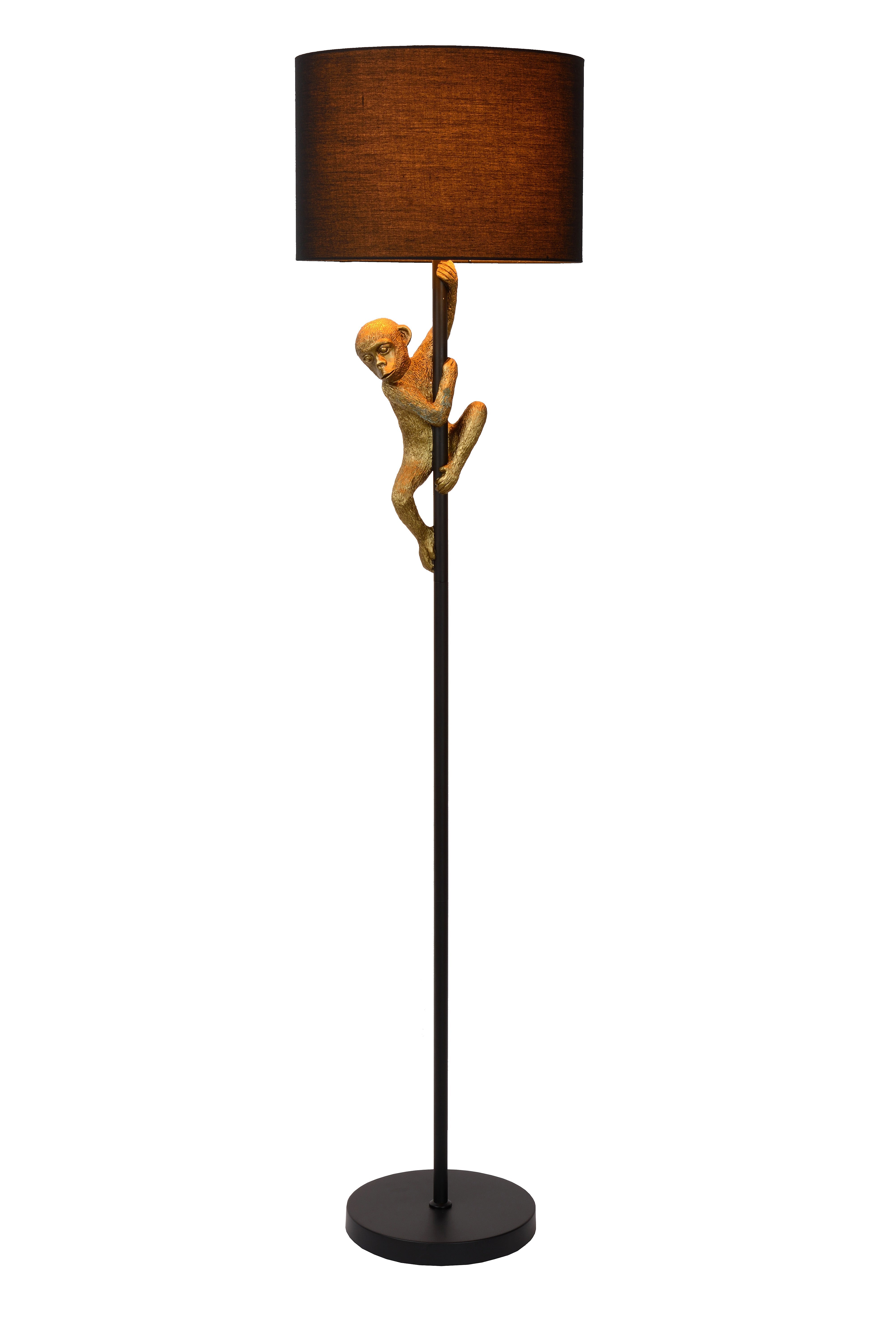 Extravaganza Chimp, Golvlampa, Svart - 35 cm