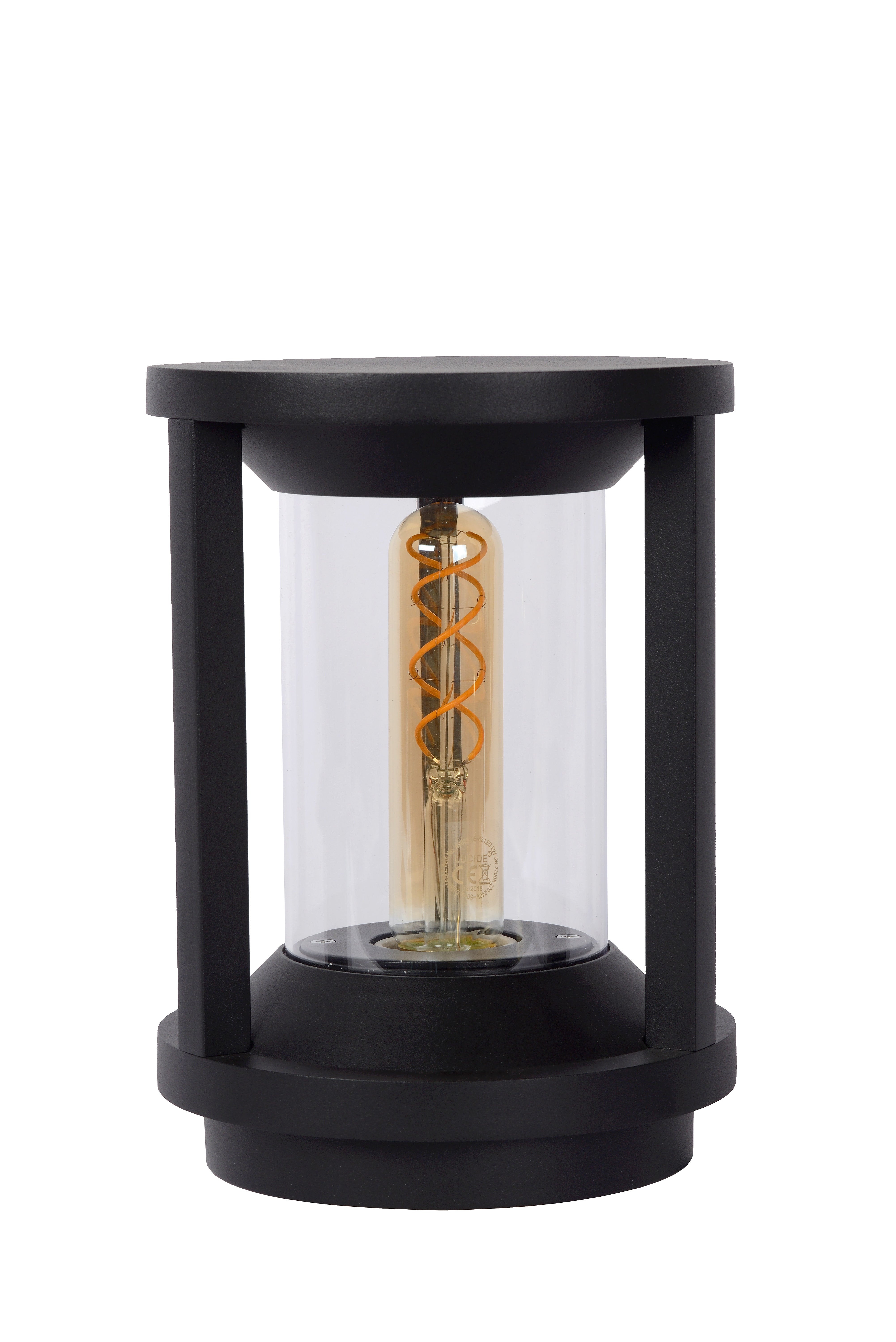 Cadix, pollarbelysning, svart - 16 cm