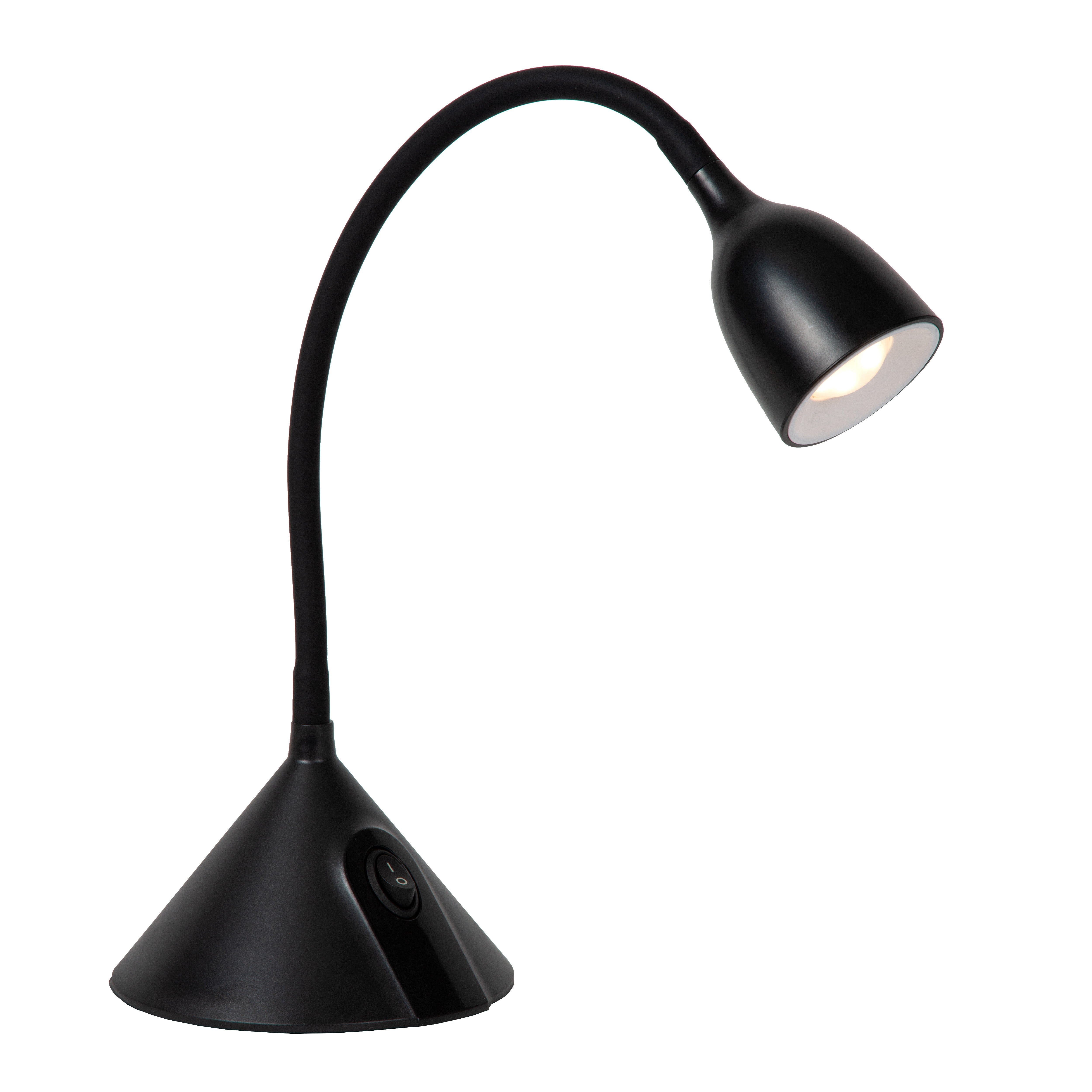 Milo, Skrivbordslampa, Svart - 12,8 cm