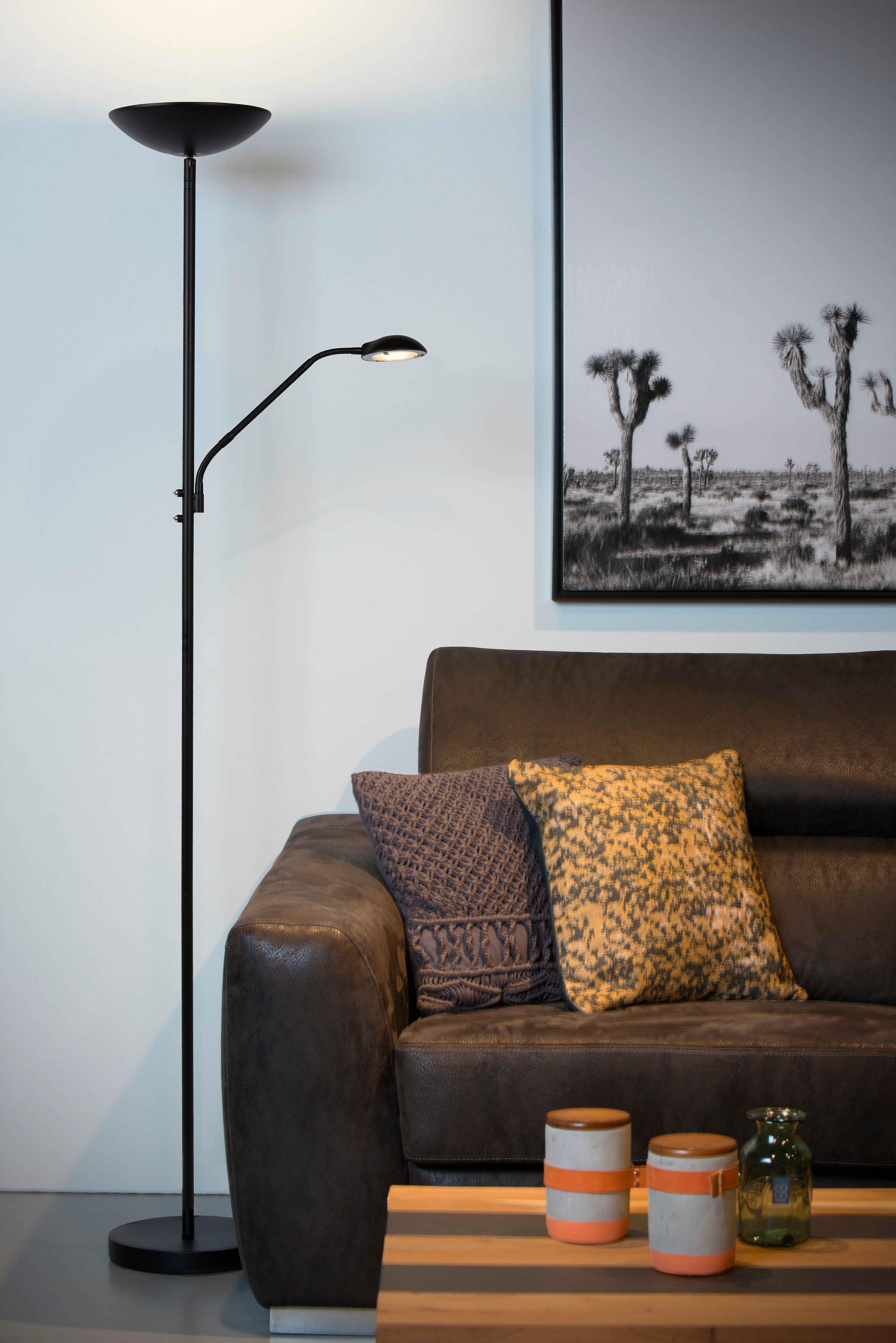 Zenith, Golvlampa, Svart - 53,2 cm