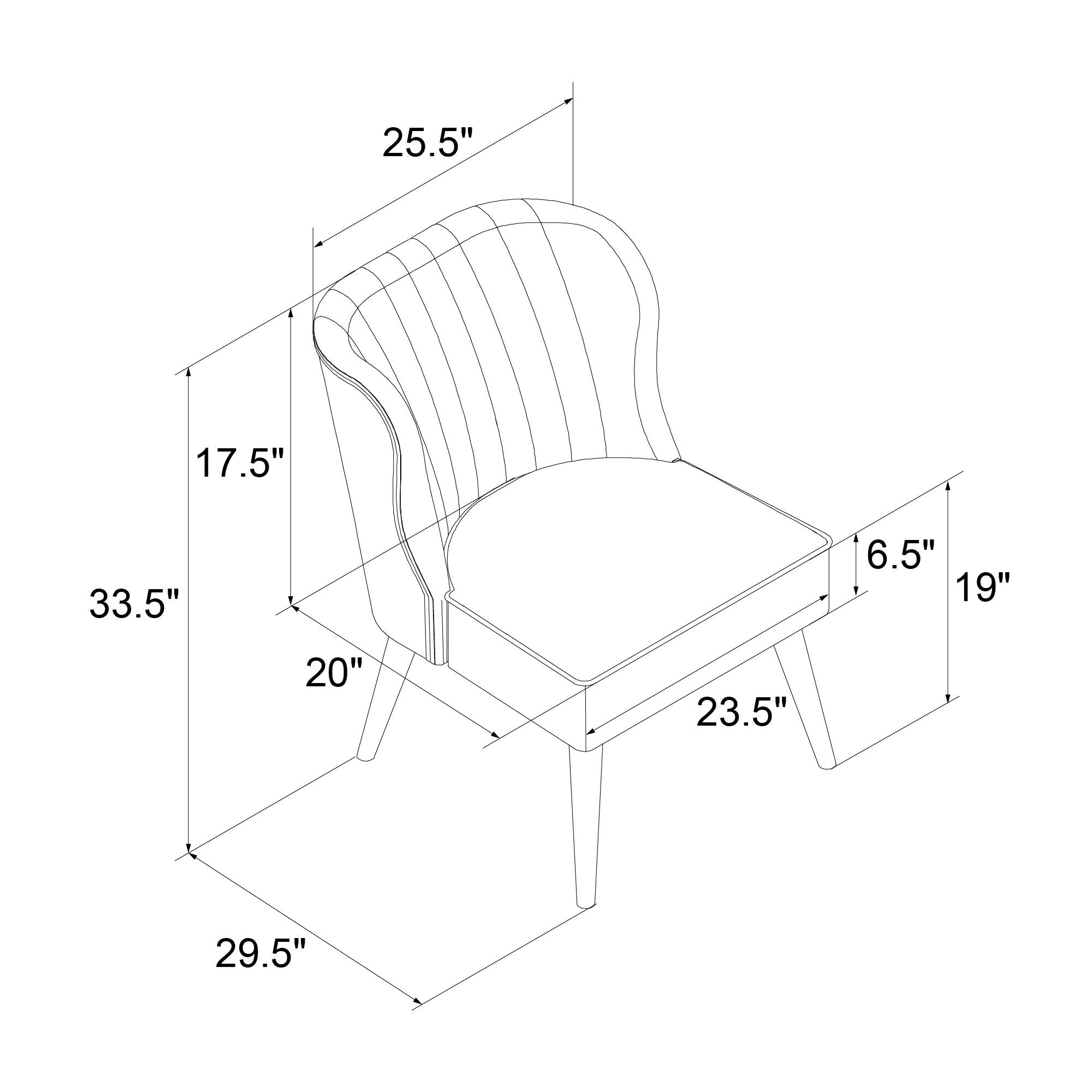 Brittany fåtölj, ljusgrå