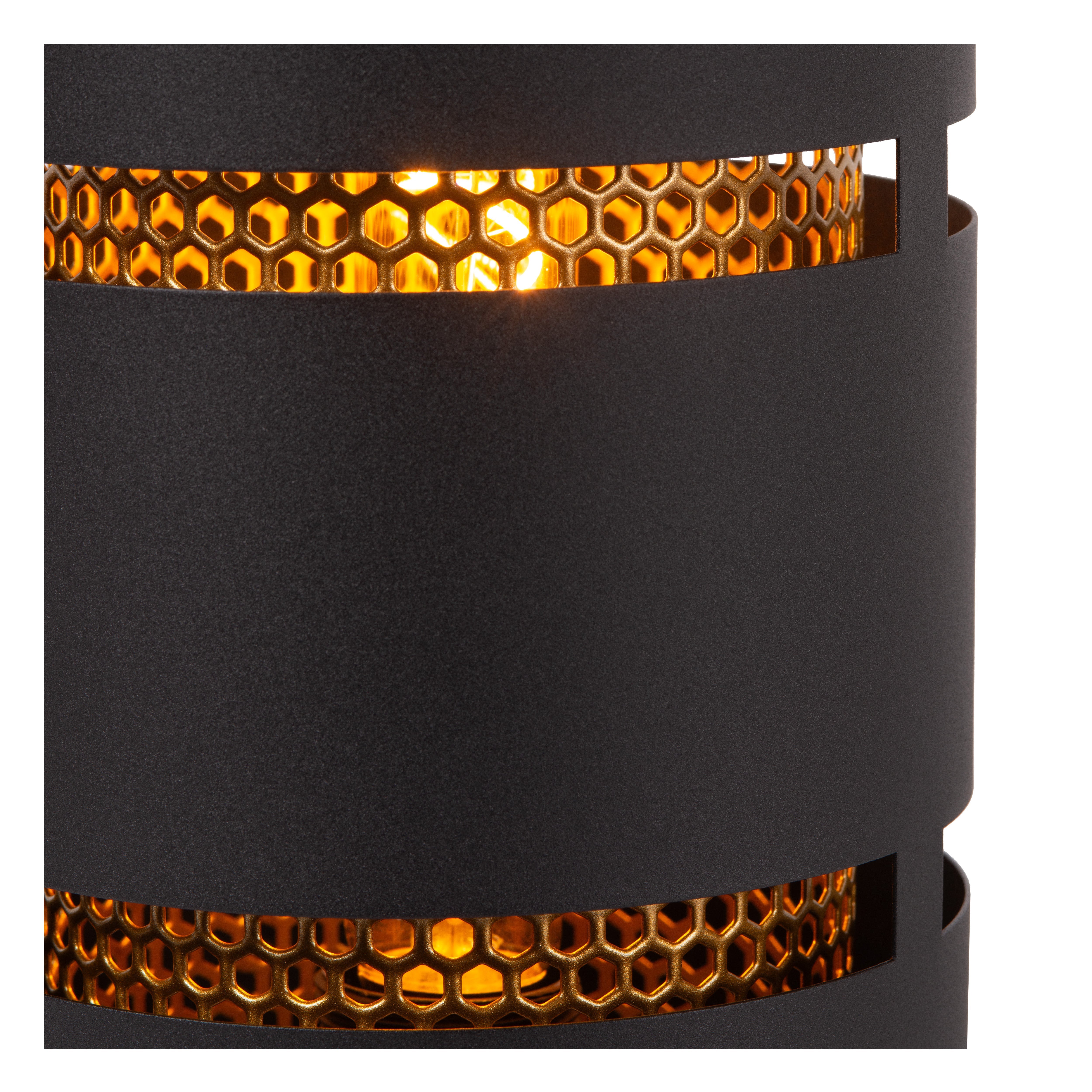 Rosas, Bordslampa, Svart - 16 cm