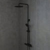 Dragør, Shower Tube Set, Black Mat - 16 cm - MASTERSTORE - 8595677129380 - Showersystems - 31-120-07-02-00 - 8595677129380