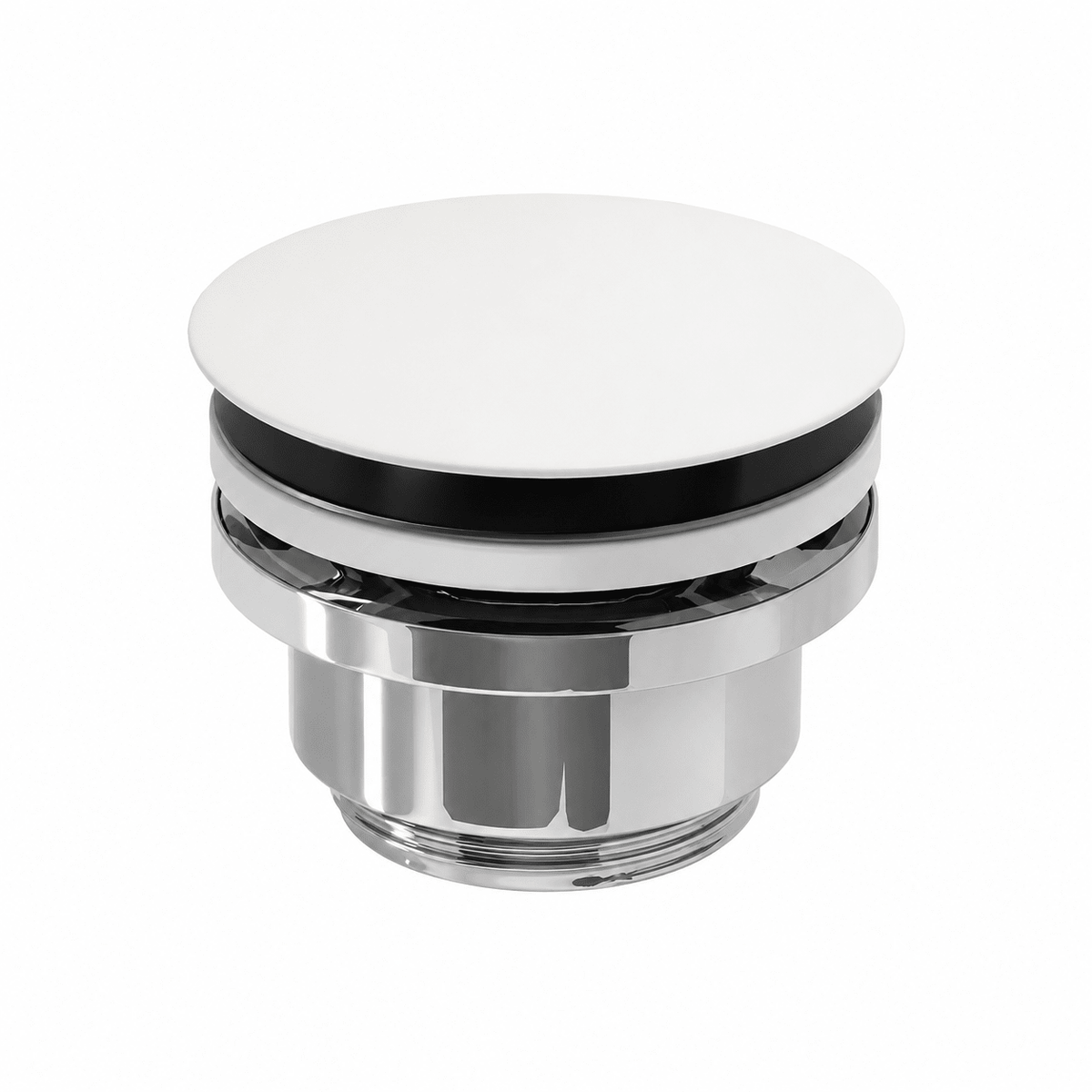 Pop up waste 1 1/4" - click-clack - matt white - Rødby - MASTERSTORE - 8595677133554 - Pop-up-wastes - 33-004-05-01-04 - 8595677133554