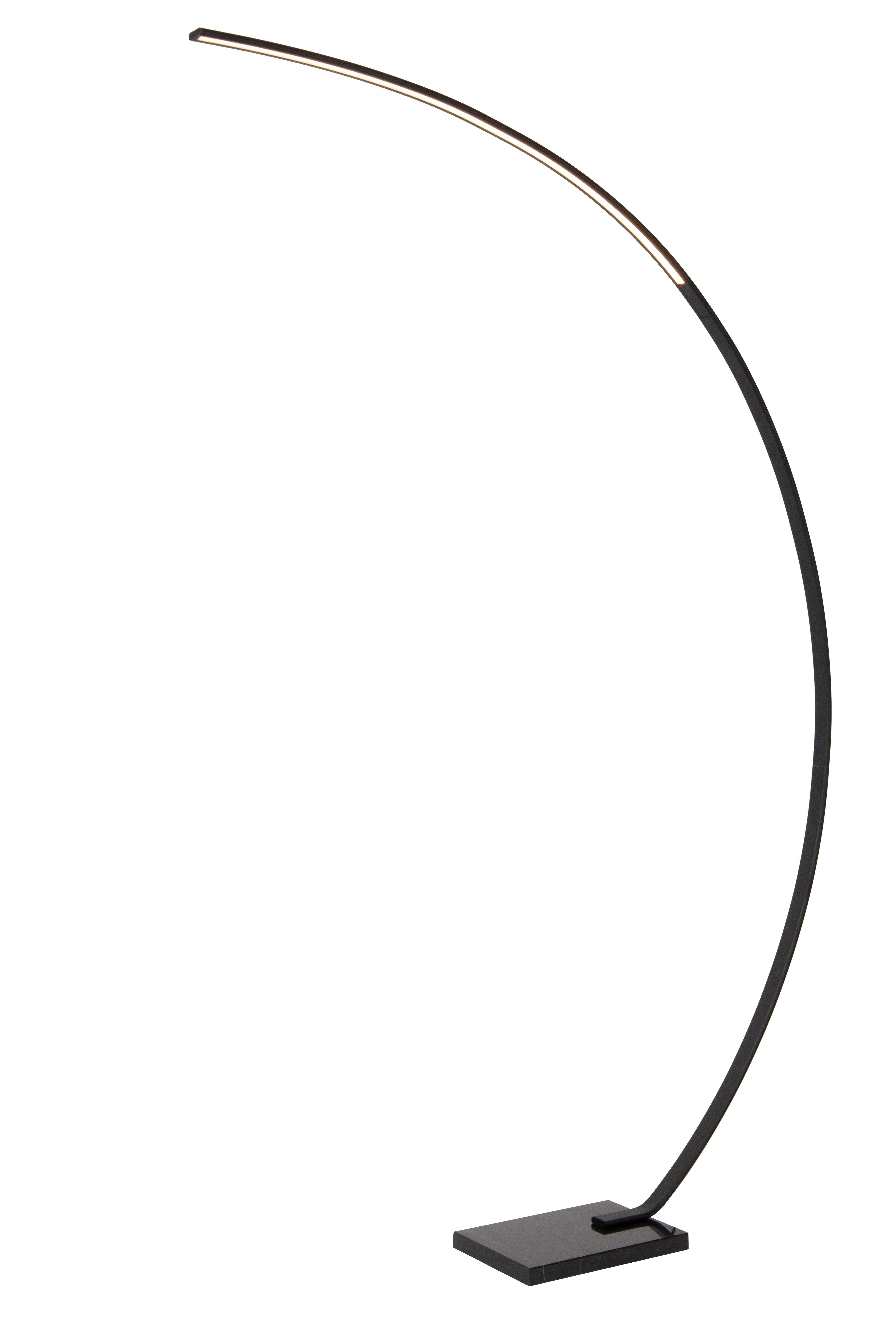 Curve, Golvlampa, Svart - 22 cm