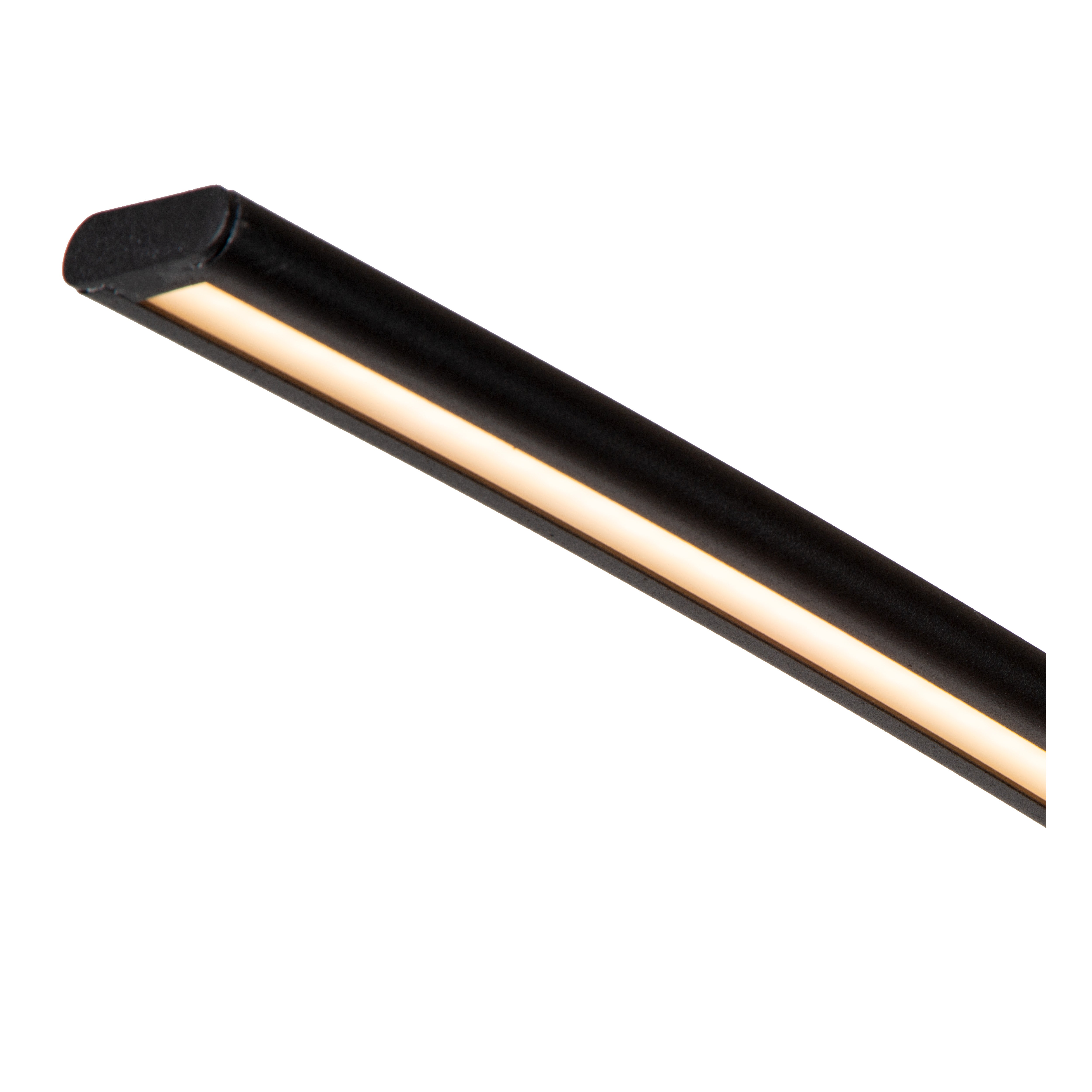 Curve, Golvlampa, Svart - 22 cm