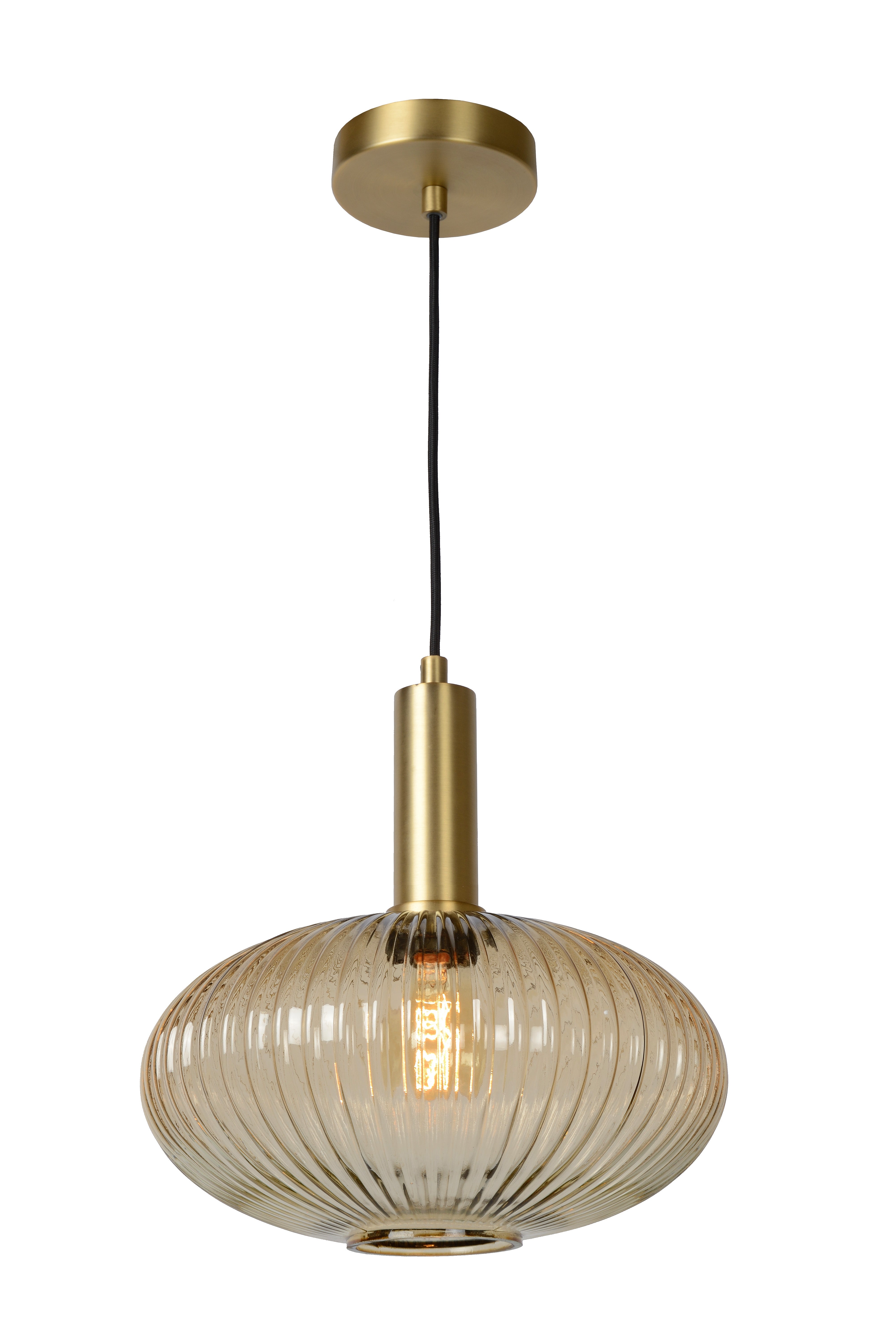 Maloto, pendellampa, bärnsten - 30 cm