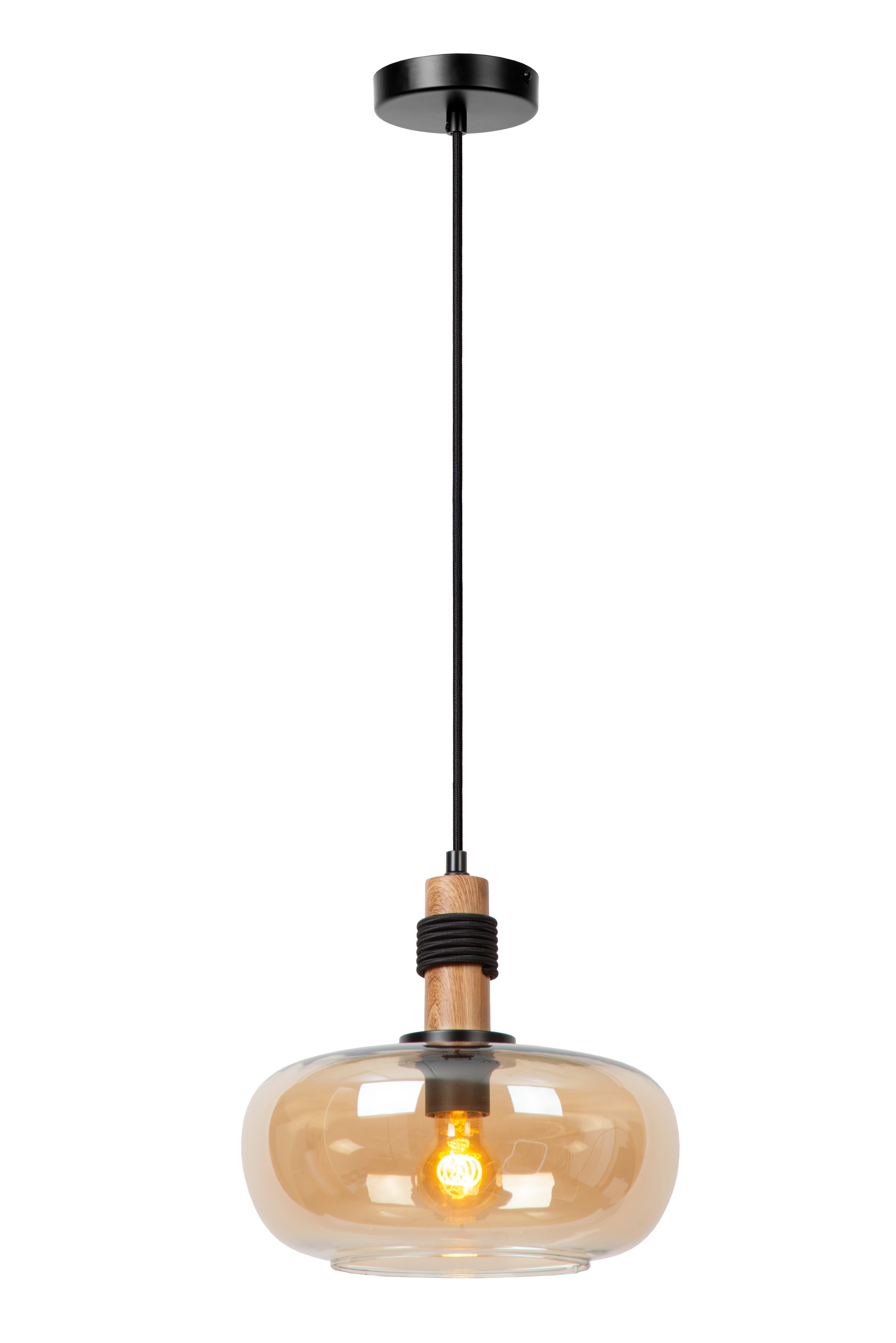 Ilona, Taklampa, Amber - 30 cm