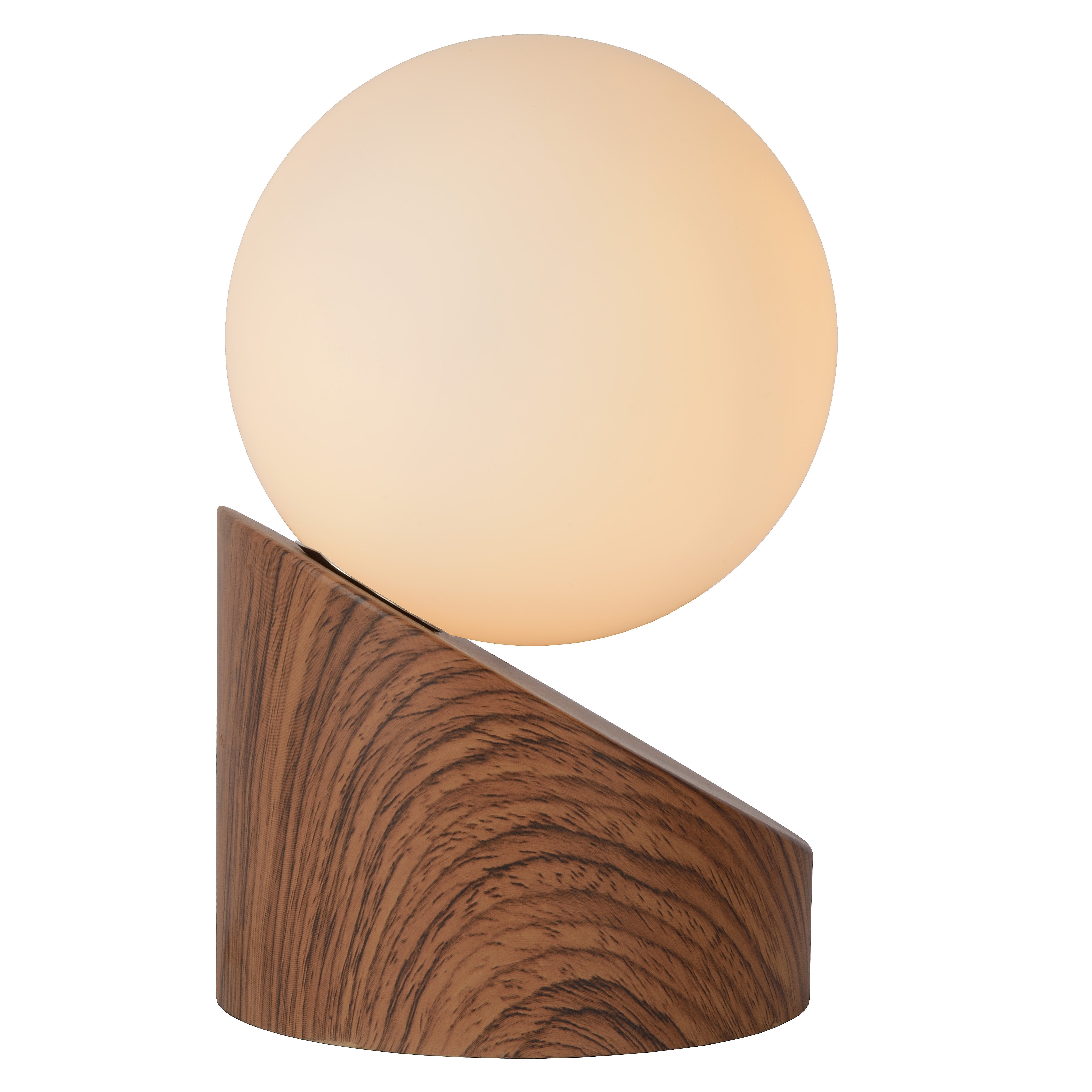 Len, Bordslampa, Trä - 10 cm