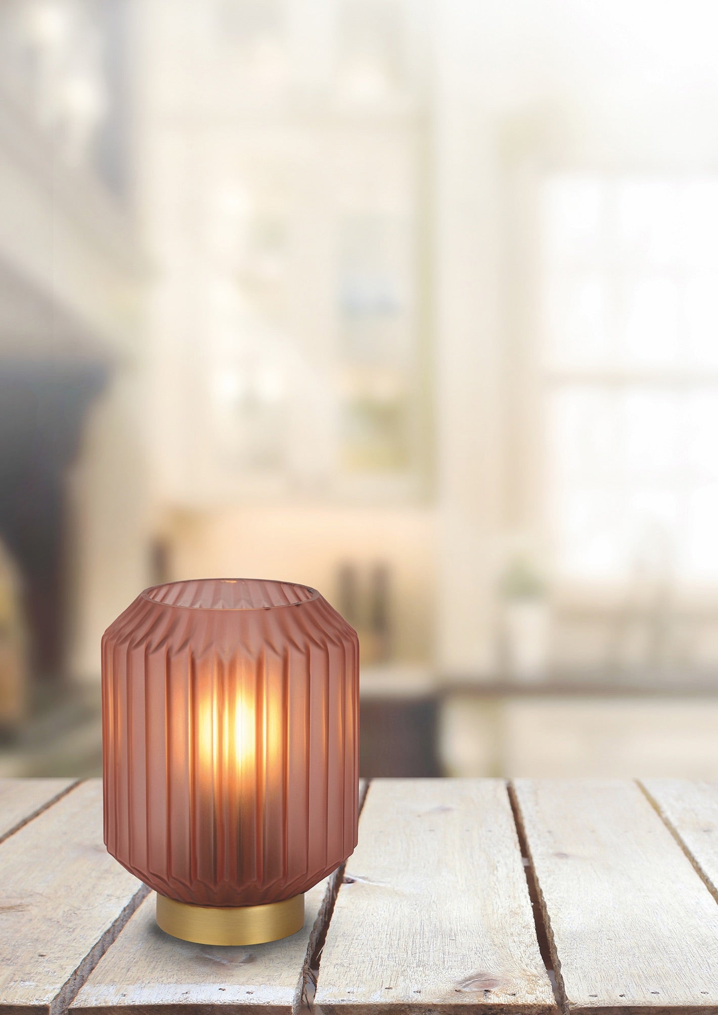 Sueno, Bordslampa, Rosa - 13 cm