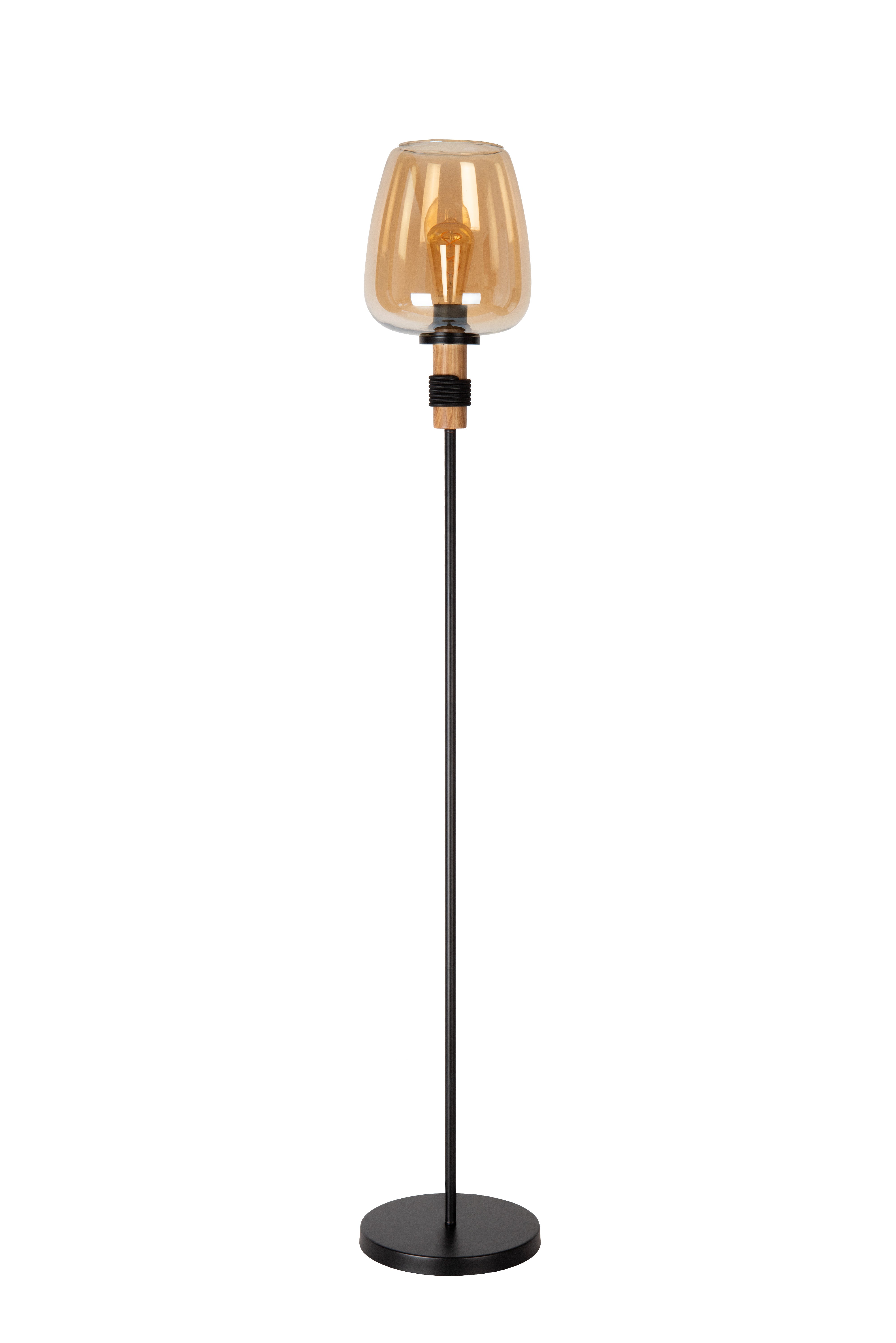 Ilona, golvlampa, bärnsten - 34 cm