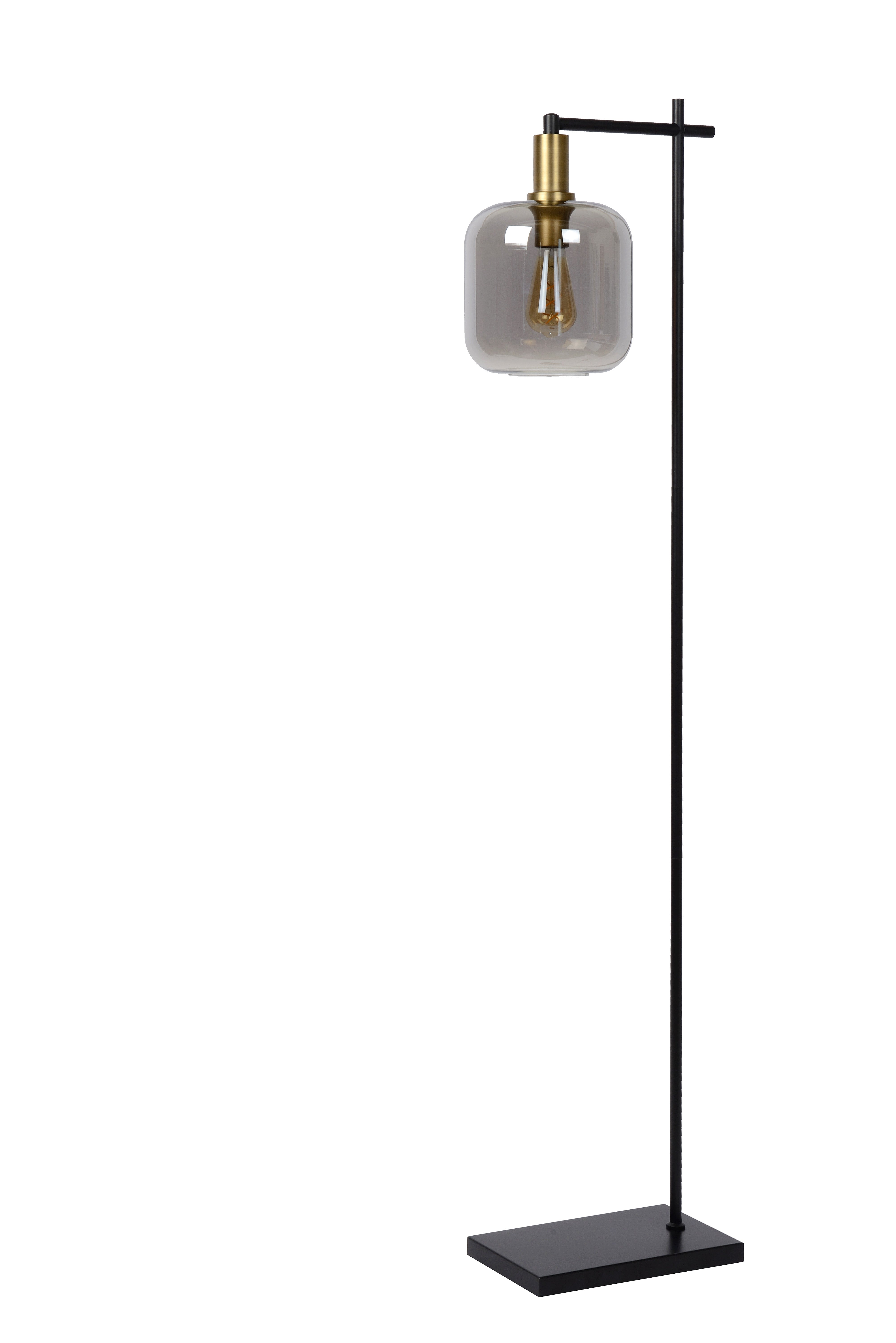 Joanet, golvlampa, röksgrå - 31 cm