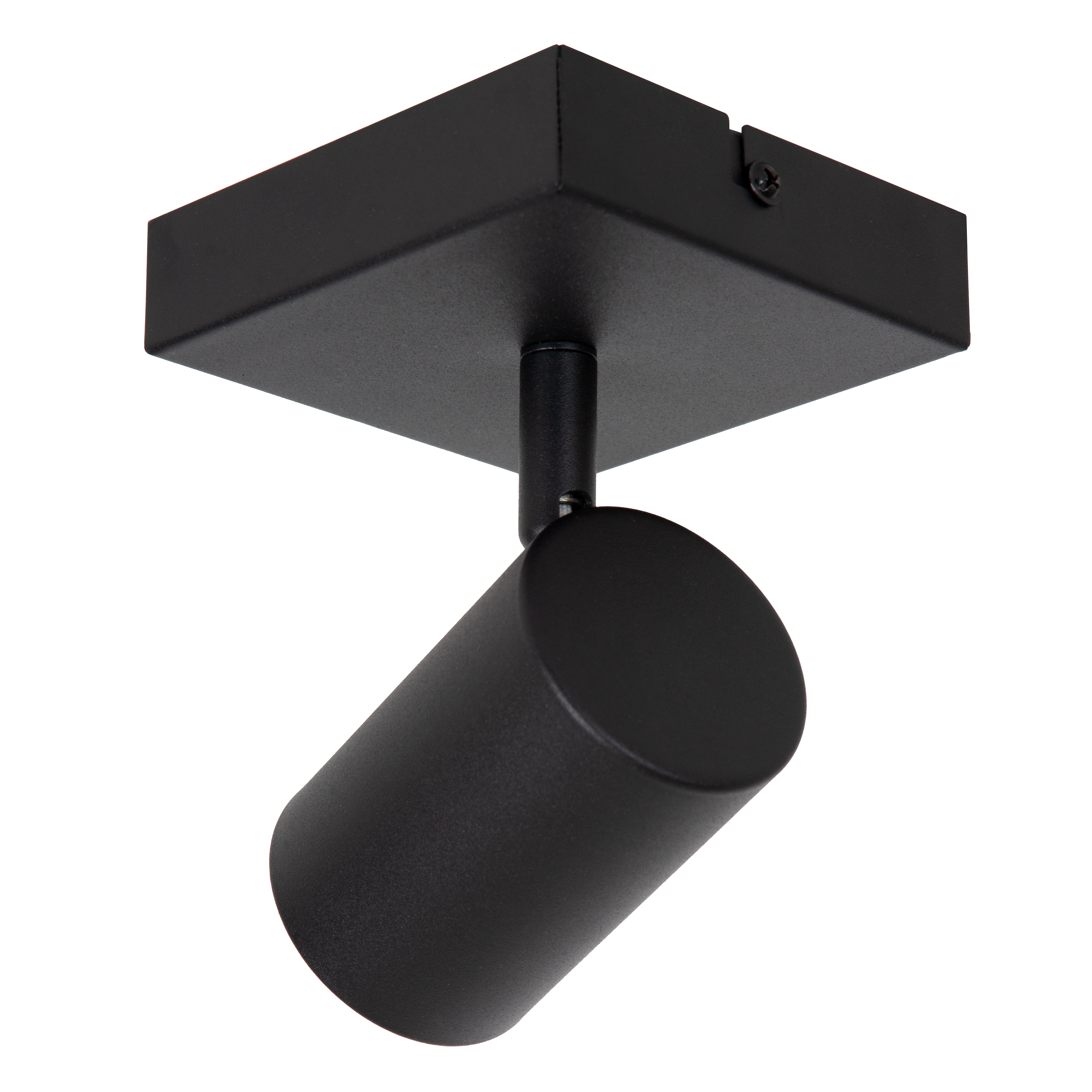 Amigo, taklampa, svart - 10 cm