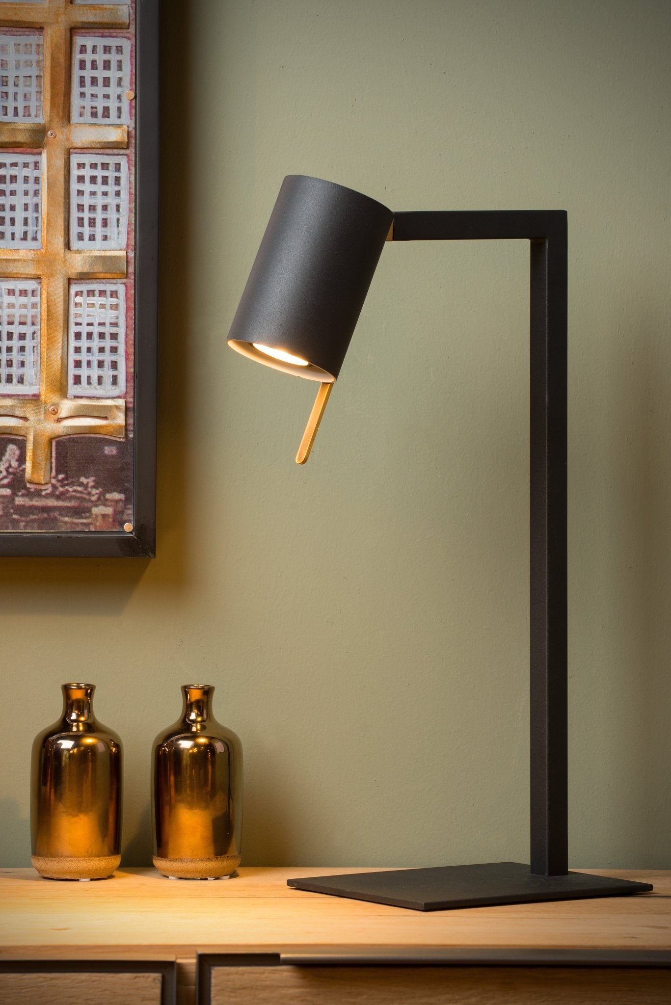 Lesley, skrivbordslampa, svart - 16 cm - Bordslampor - Lesley, skrivbordslampa, svart - 16 cm -