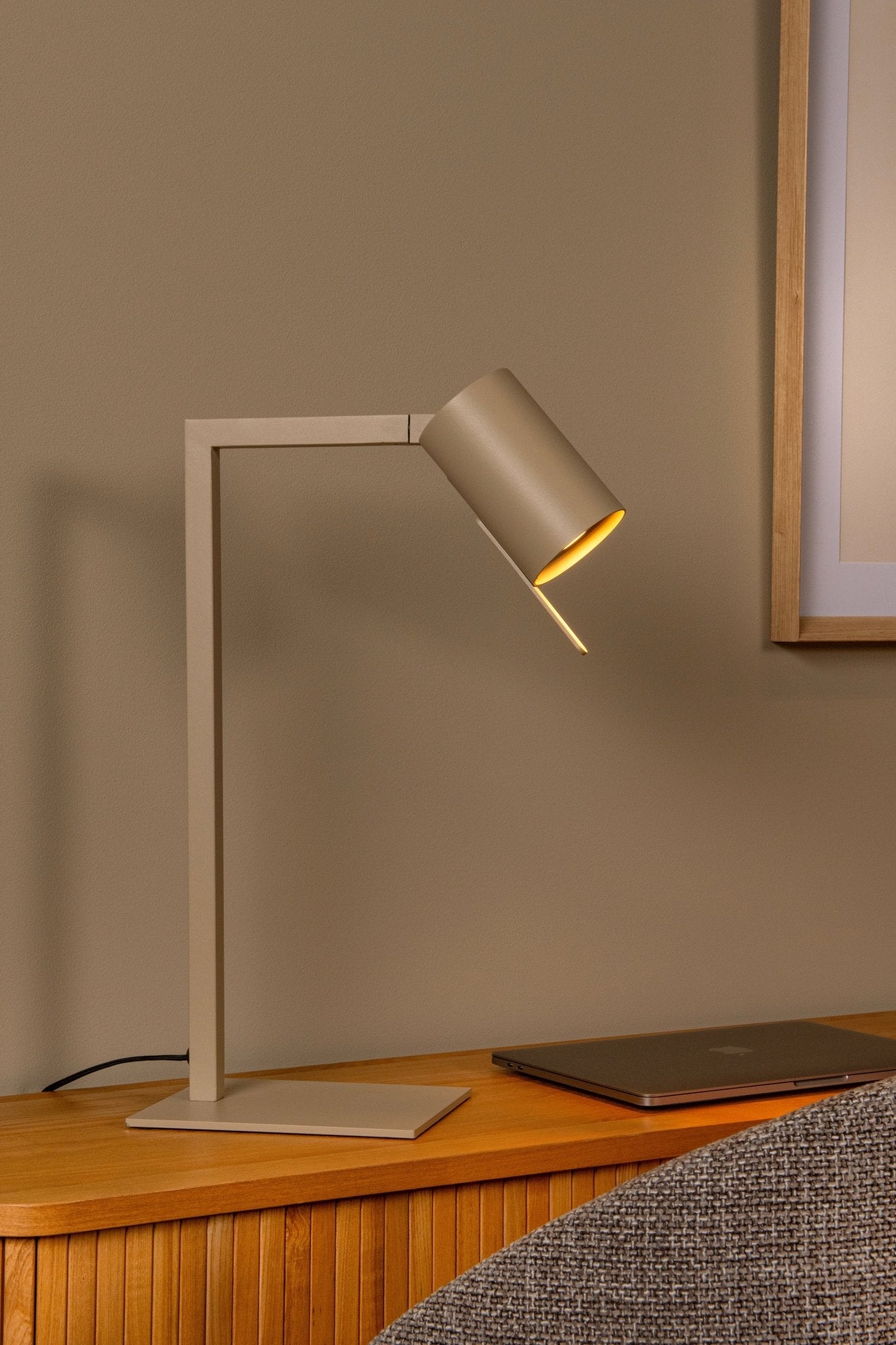 Lesley, skrivbordslampa, Taupe - 16 cm - Bordslampor - Lesley, skrivbordslampa, Taupe - 16 cm -