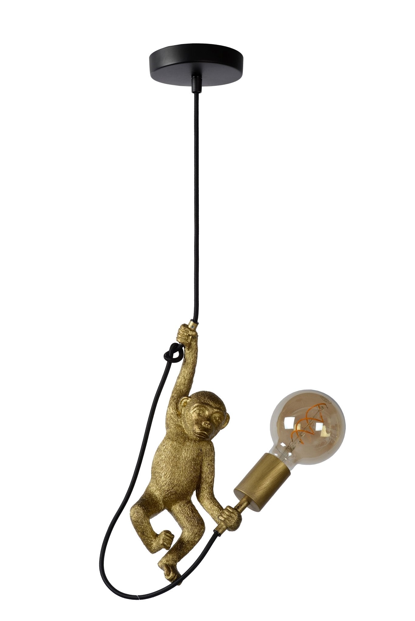Extravaganza Chimp, pendellampa, svart - 17,6 cm - Taklampor - Extravaganza Chimp, pendellampa, svart - 17,6 cm -