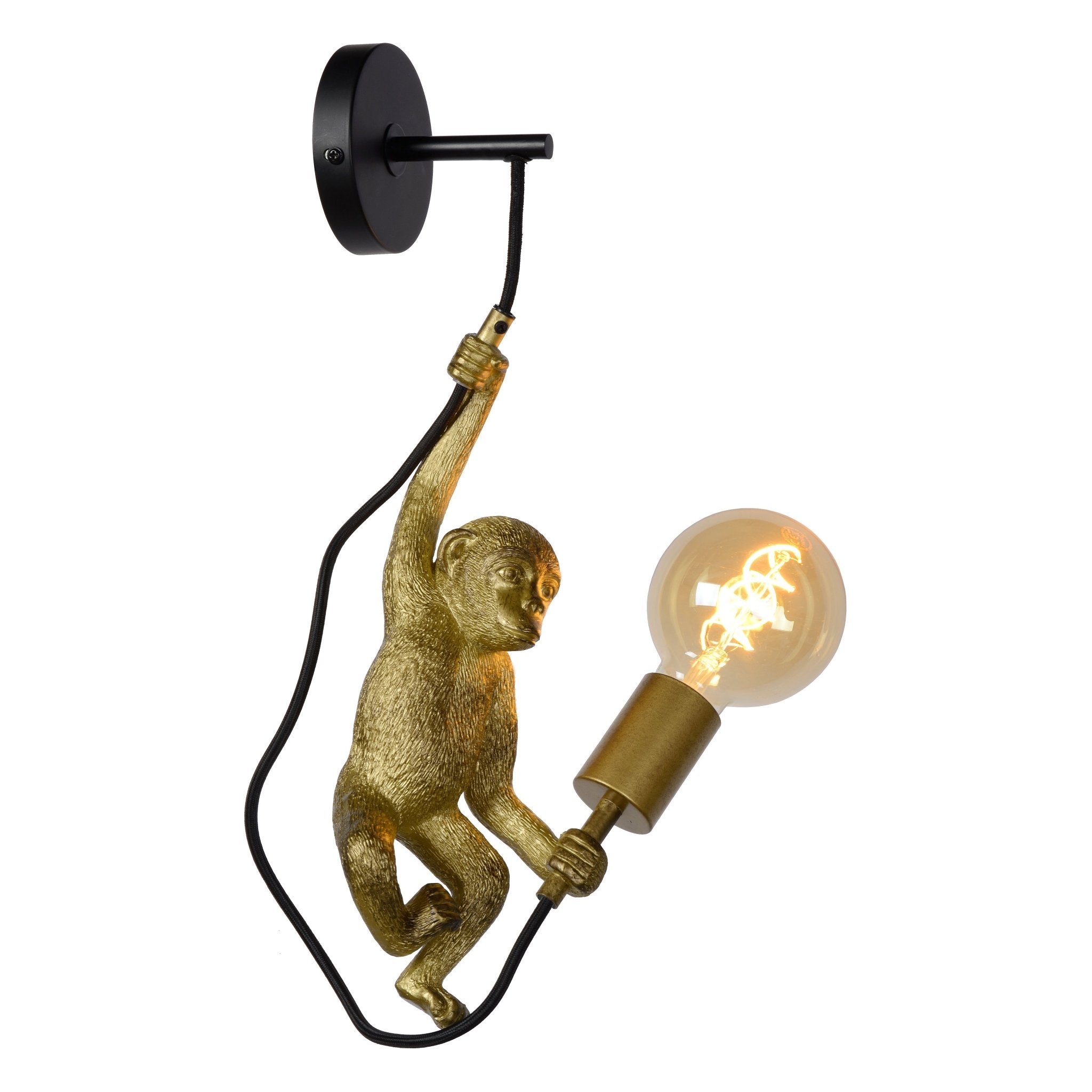 Extravaganza Chimp, Vägglampor, Svart - 14 cm - Vägglampor - Extravaganza Chimp, Vägglampor, Svart - 14 cm -