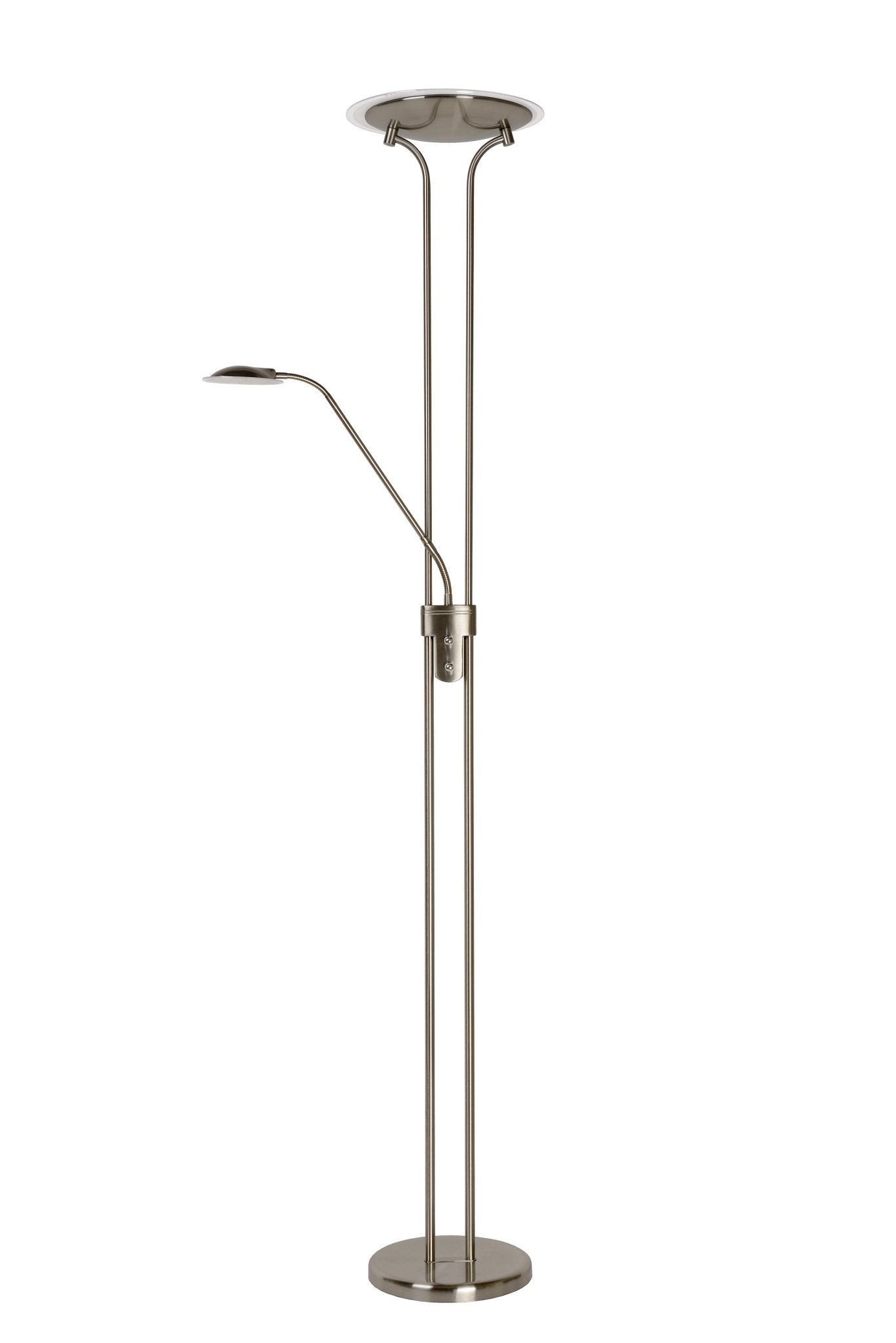 Champion - Led, golvlampa, Borstad aluminium Krom - 46 cm - Golvlampor - Champion - Led, golvlampa, Borstad aluminium Krom - 46 cm -