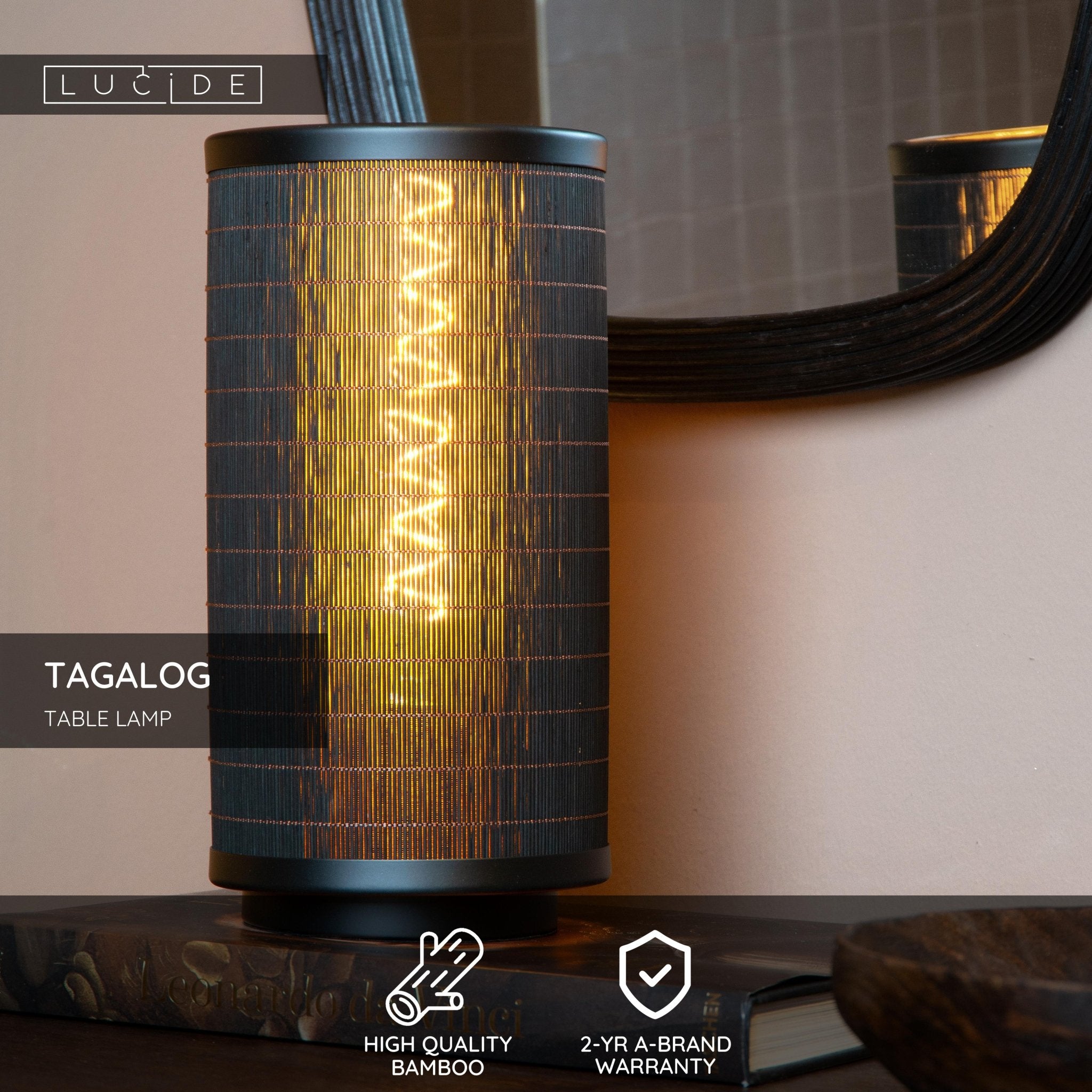 Tagalog, bordslampa, svart - 15 cm - Bordslampor - Tagalog, bordslampa, svart - 15 cm -
