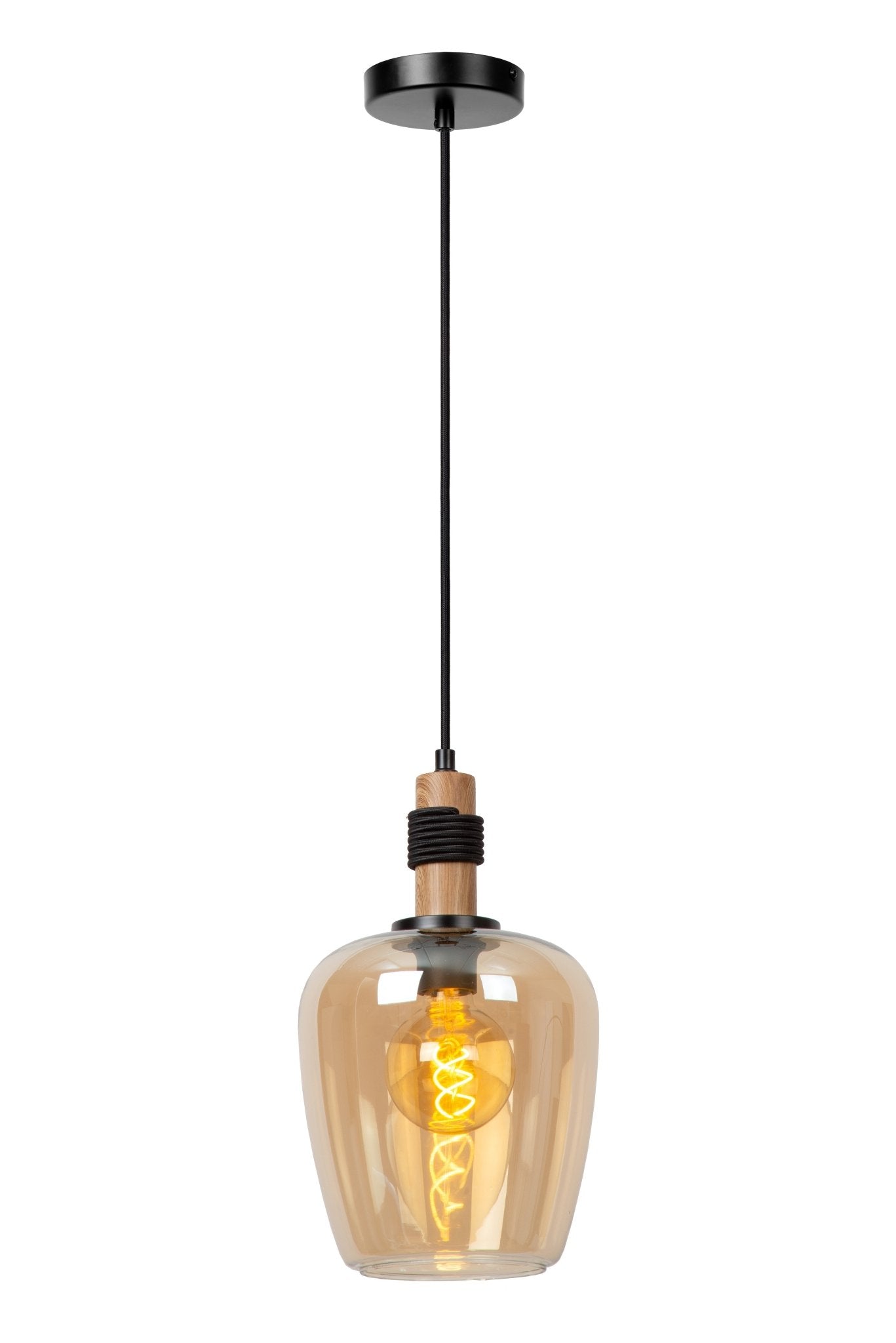 Ilona, pendellampa, bärnsten - 22 cm - Taklampor - Ilona, pendellampa, bärnsten - 22 cm -