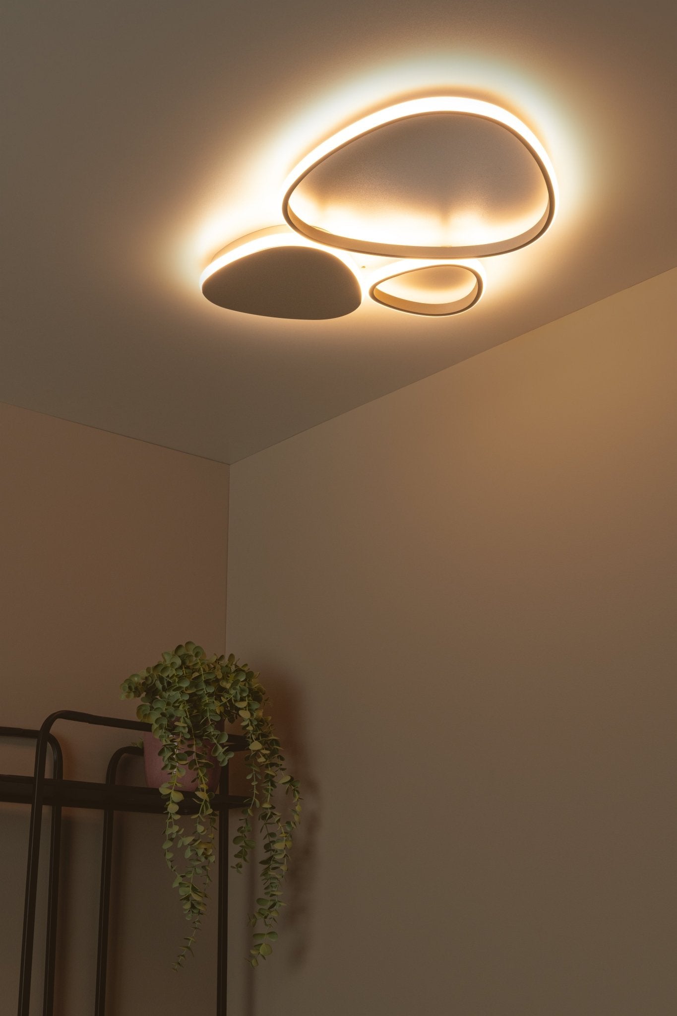 Samling, taklampa, taupe - 43 cm - Taklampor - Samling, taklampa, taupe - 43 cm -