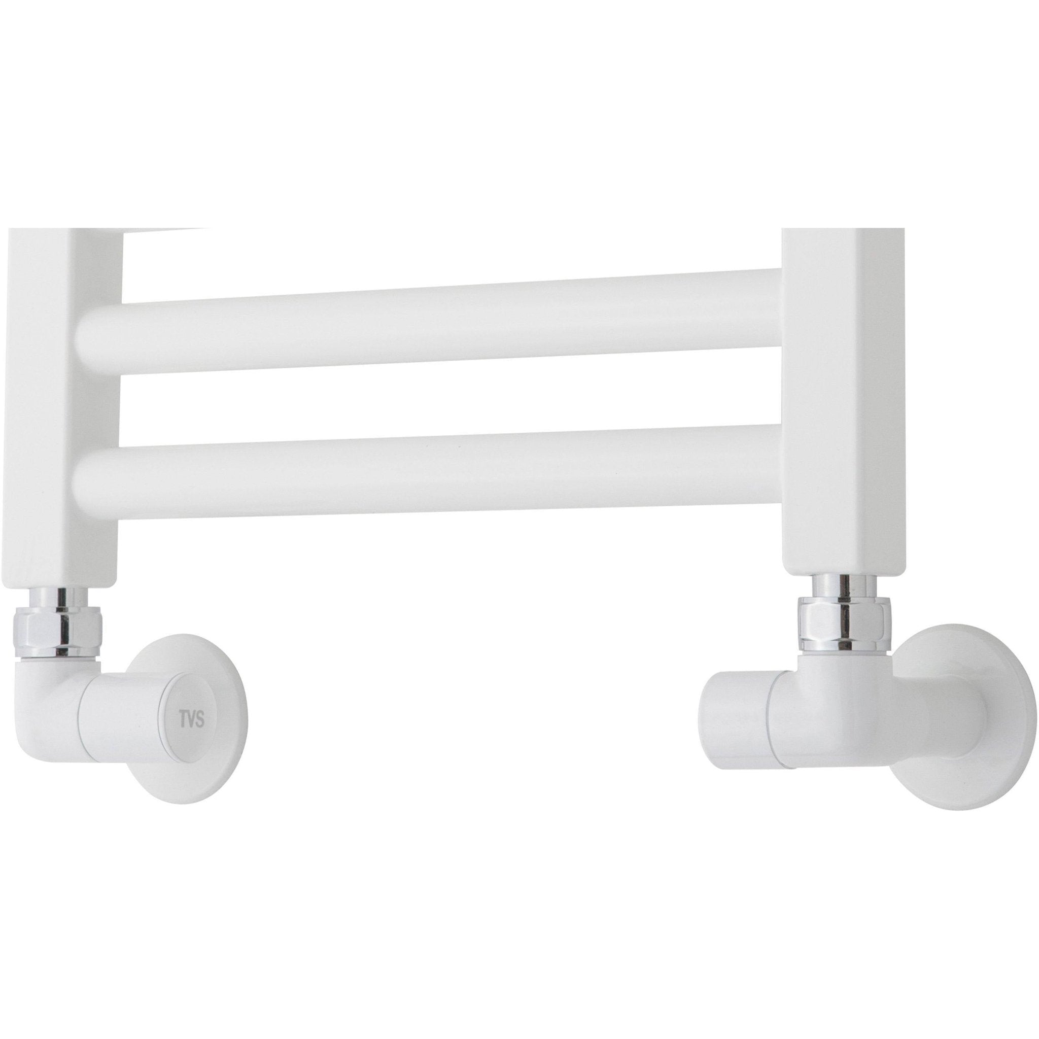 Vinkel, Towel Heater, White Glossy - MASTERSTORE - 5704263111019 - Towel Heater Valve - 1044 - TVS - 5704263111019