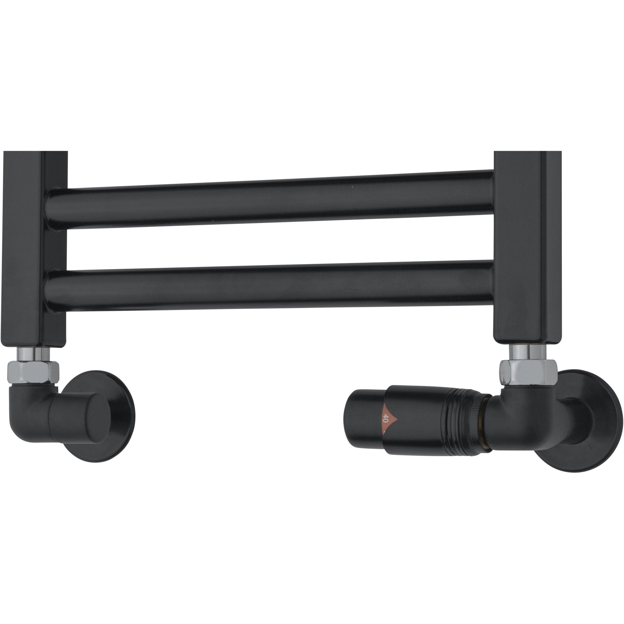 Vinkel, Towel Heater, White Glossy - MASTERSTORE - 5704263990300 - Towel Heater Valve - 1048 - TVS - 5704263990300