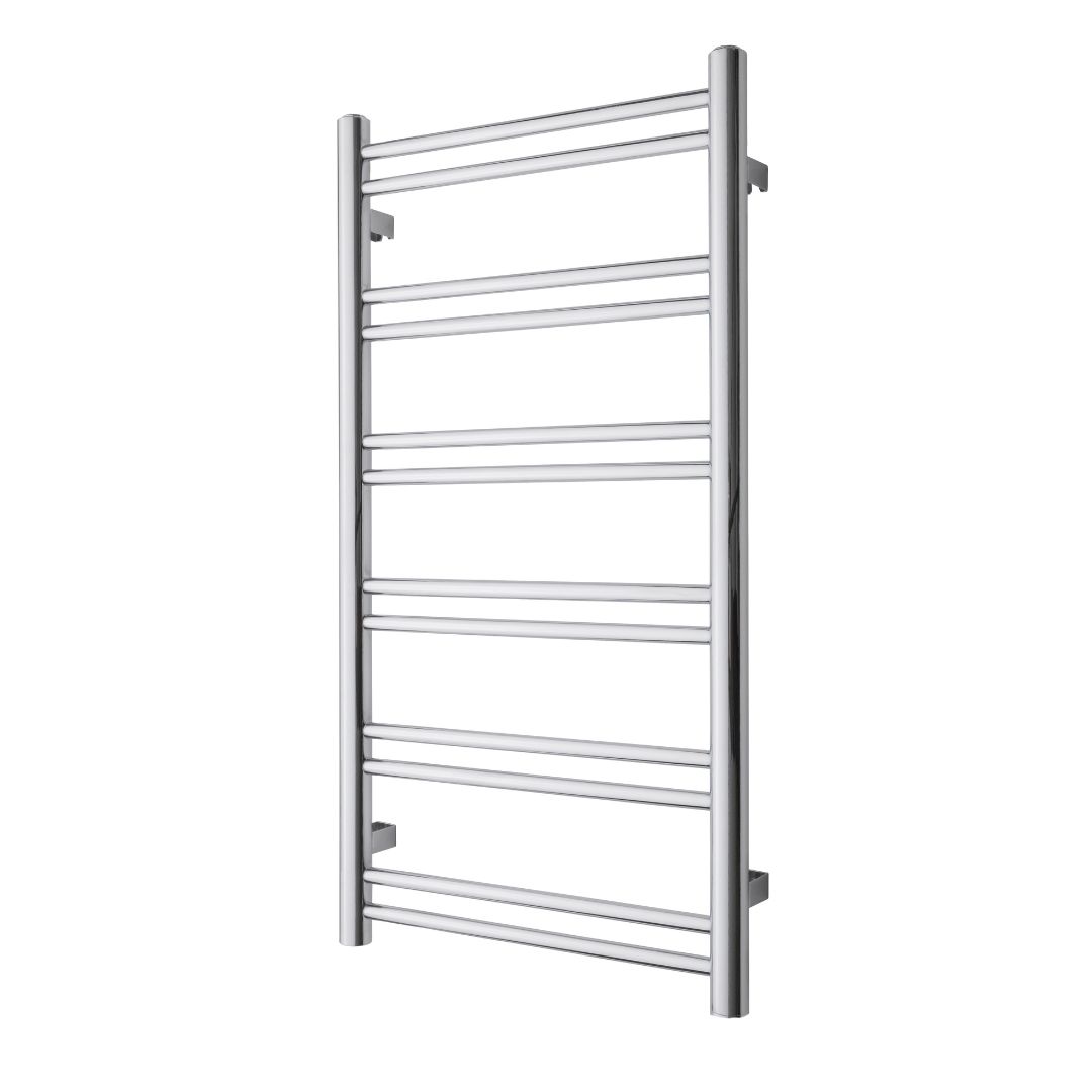 Towel heater - 92x50 cm - for electric connection and central heating, 12 horizontal bars - chrome - DUO 12 - 500 - MASTERSTORE - 5704263990515 - Hydronic Towel Warmers - 1069-TVS - 5704263990515