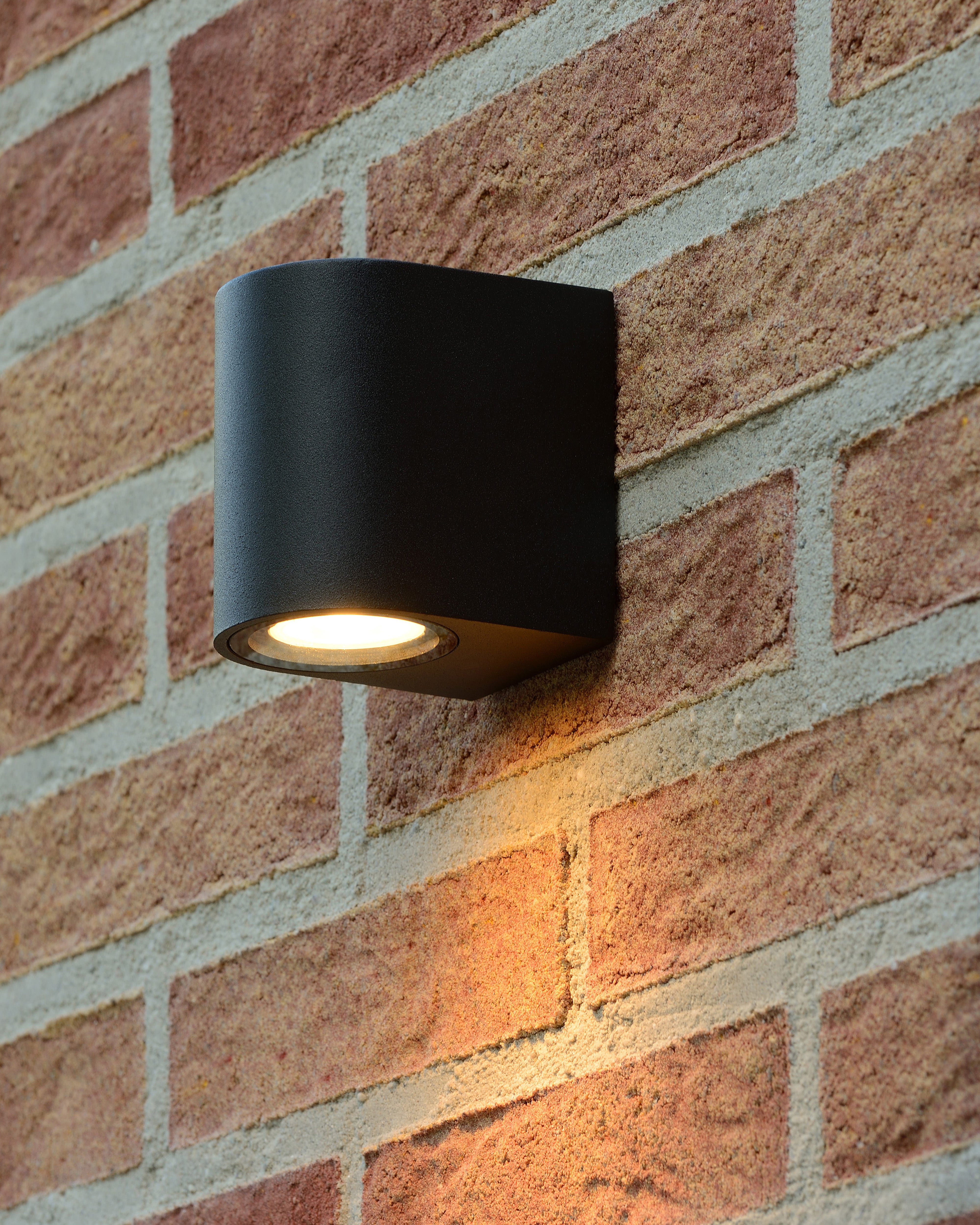 Zaro, Utomhus vägglampor, Svart - 7,8 cm