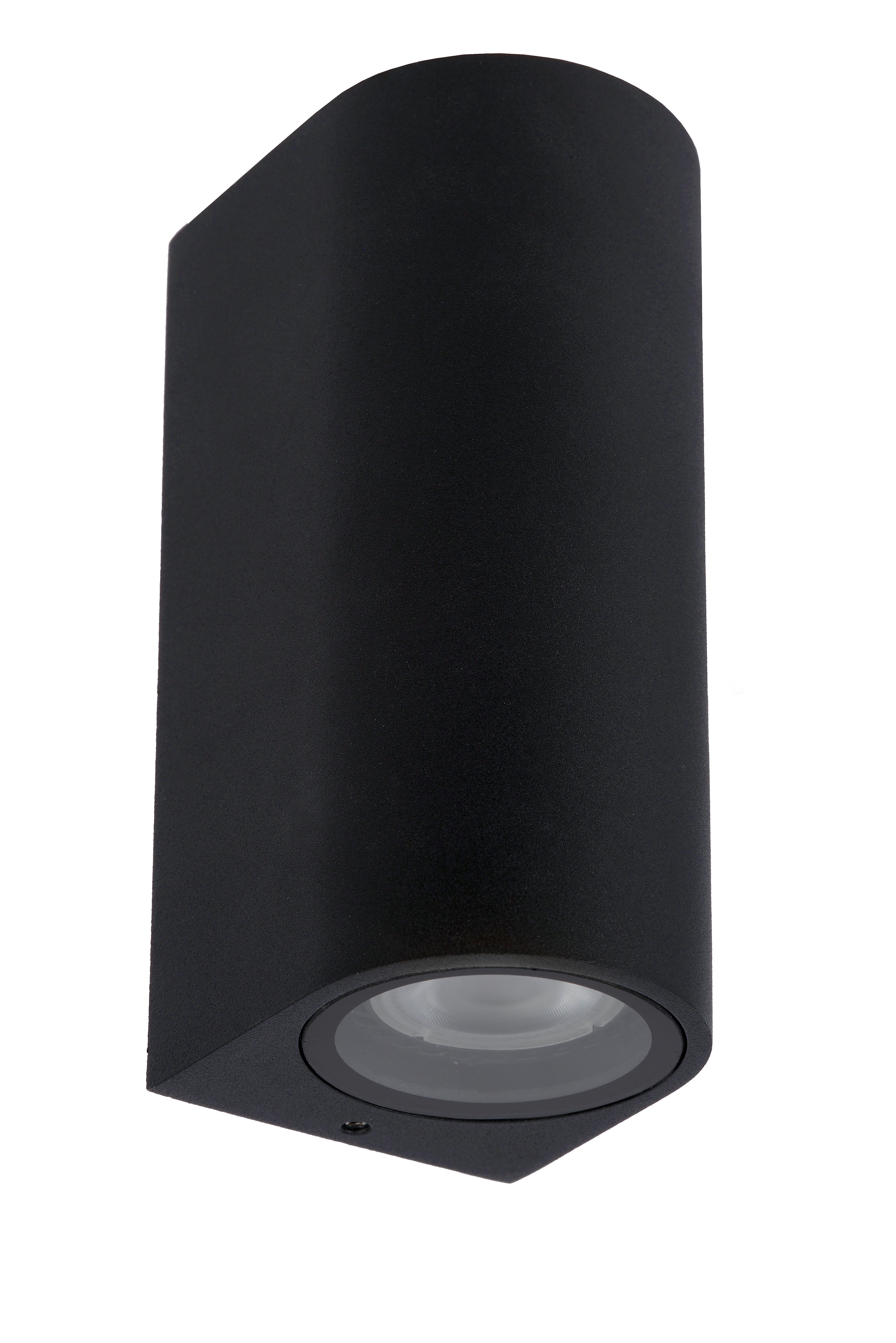 Zaro, Utomhusväggbelysning, Svart - 7,8 cm