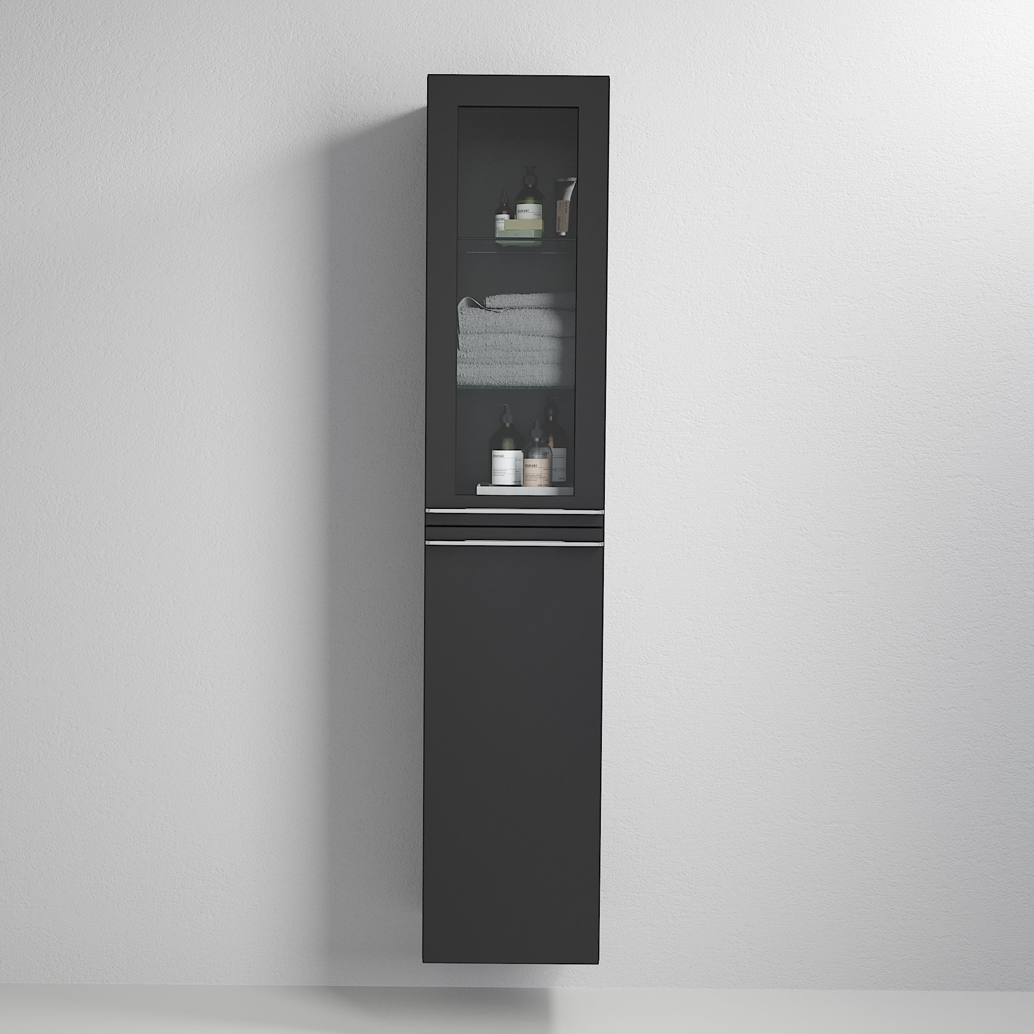 Veiholmen, Furniture Set - High Cabinet, Black Mat - 35 cm - MASTERSTORE - 8595677127942 - Furniture Set - Code - 70-035-01-02-00 - 8595677127942