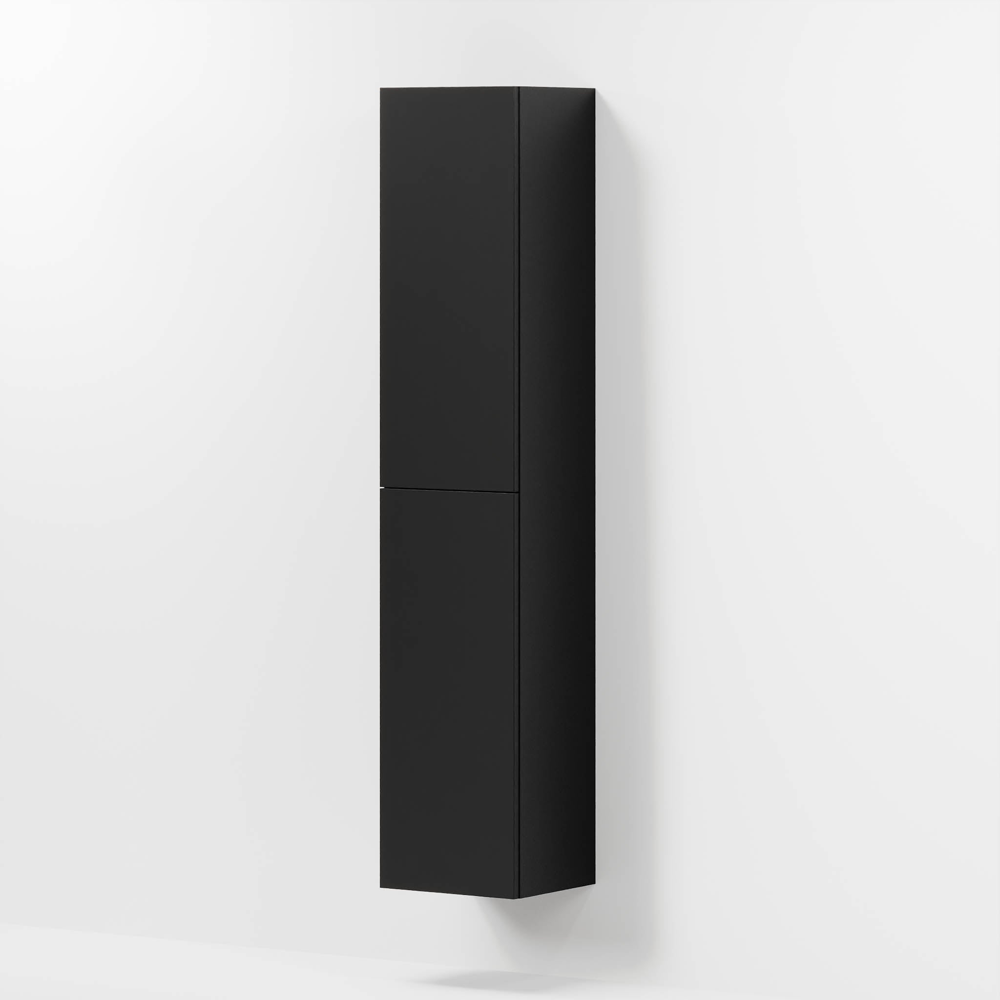 Tall cabinet with classic doors - 35x32x174 cm - matte black - Vadum - MASTERSTORE - 8595677196290 - Tall Cabinets - 70-035-56-02-80 - 8595677196290