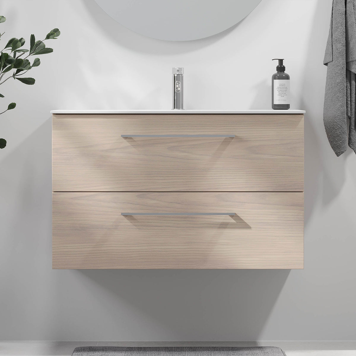 Harstad, Furniture Set - Code, Grey Wood - 90 cm - MASTERSTORE - 8595677191929 - Furniture Set - Code - 75 - 090 - 58 - 33 - 40 - 8595677191929