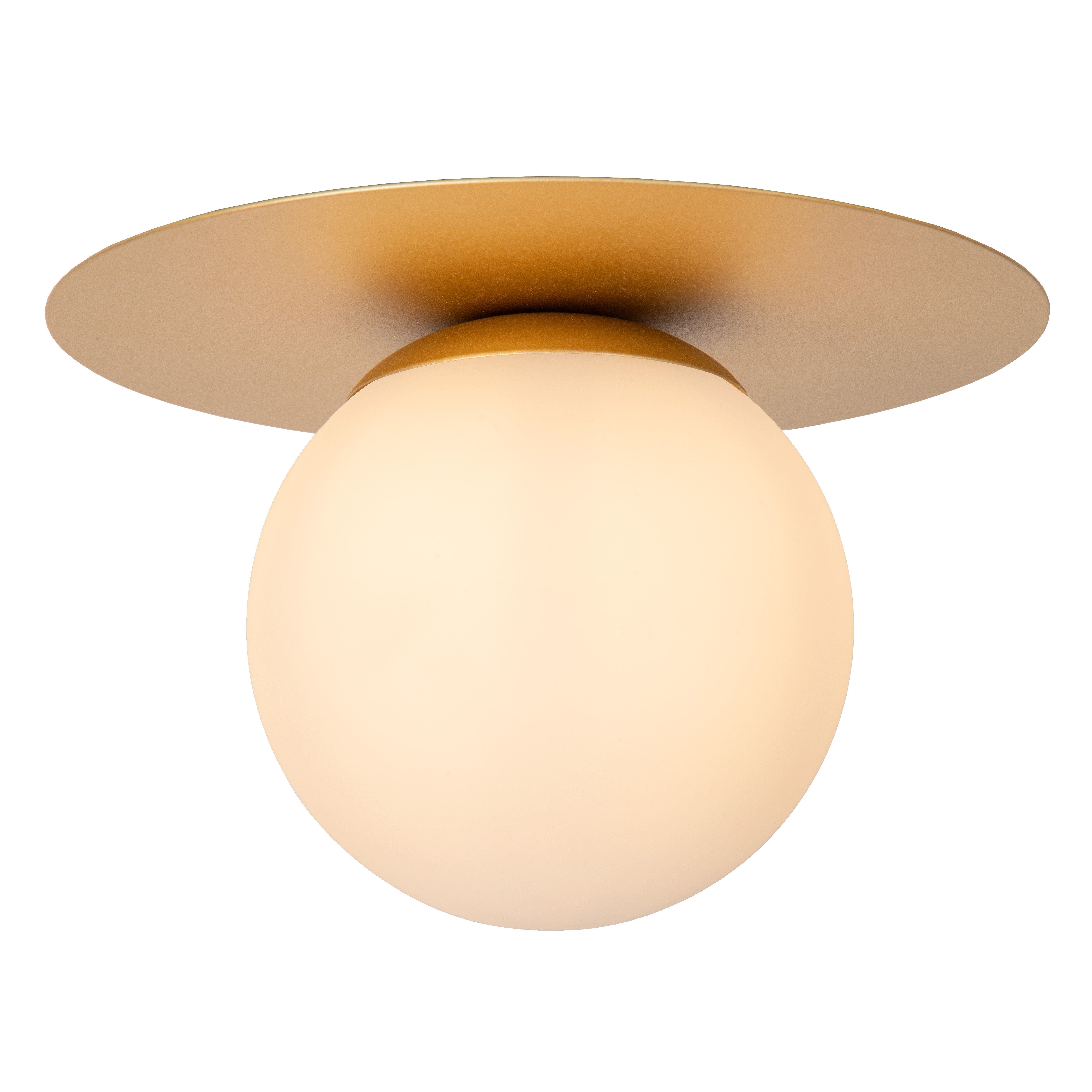Tricia, Taklampa, Matt Guld / Mässing - 25 cm