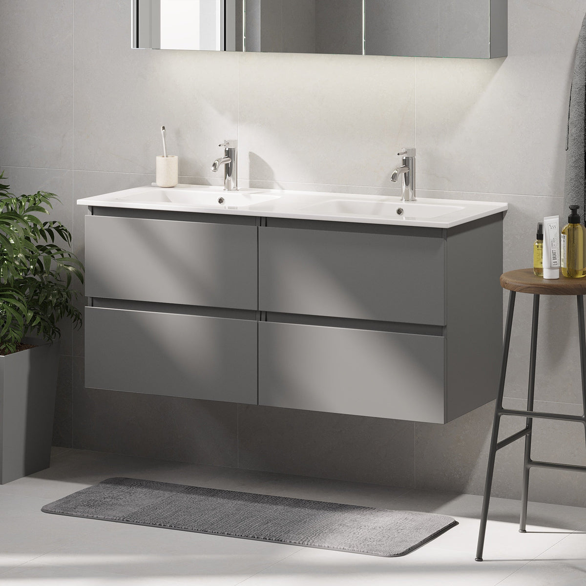 Saltnes, Furniture Set - Code, Grey Mat - 80 cm - MASTERSTORE - 8595677171006 - Furniture Set - Code - 73 - 080 - 50 - 03 - 40 - 8595677171006