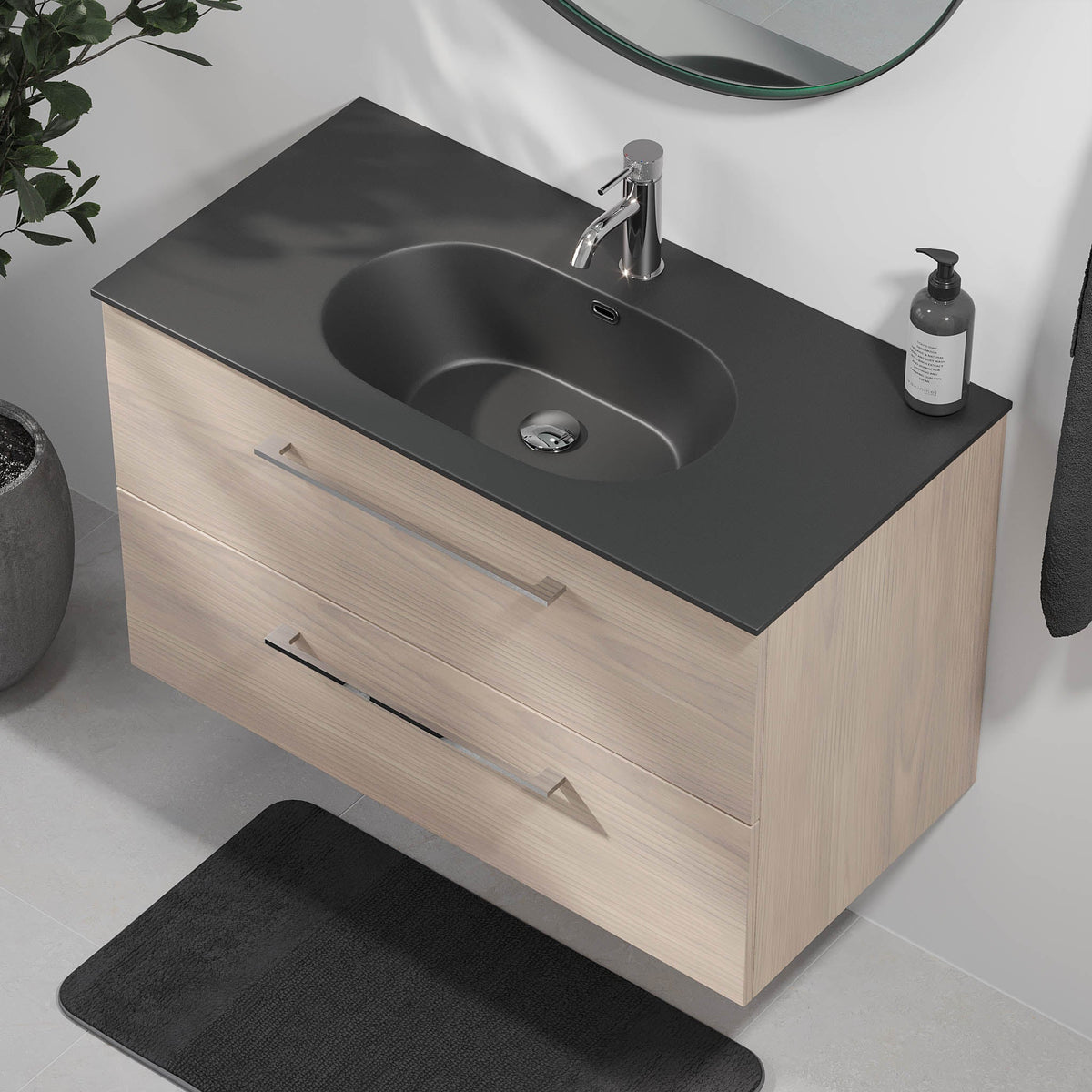 Horten, Furniture Set - Code, Grey Wood - 60 cm - MASTERSTORE - 8595677190939 - Furniture Set - Code - 75 - 060 - 60 - 33 - 41 - 8595677190939