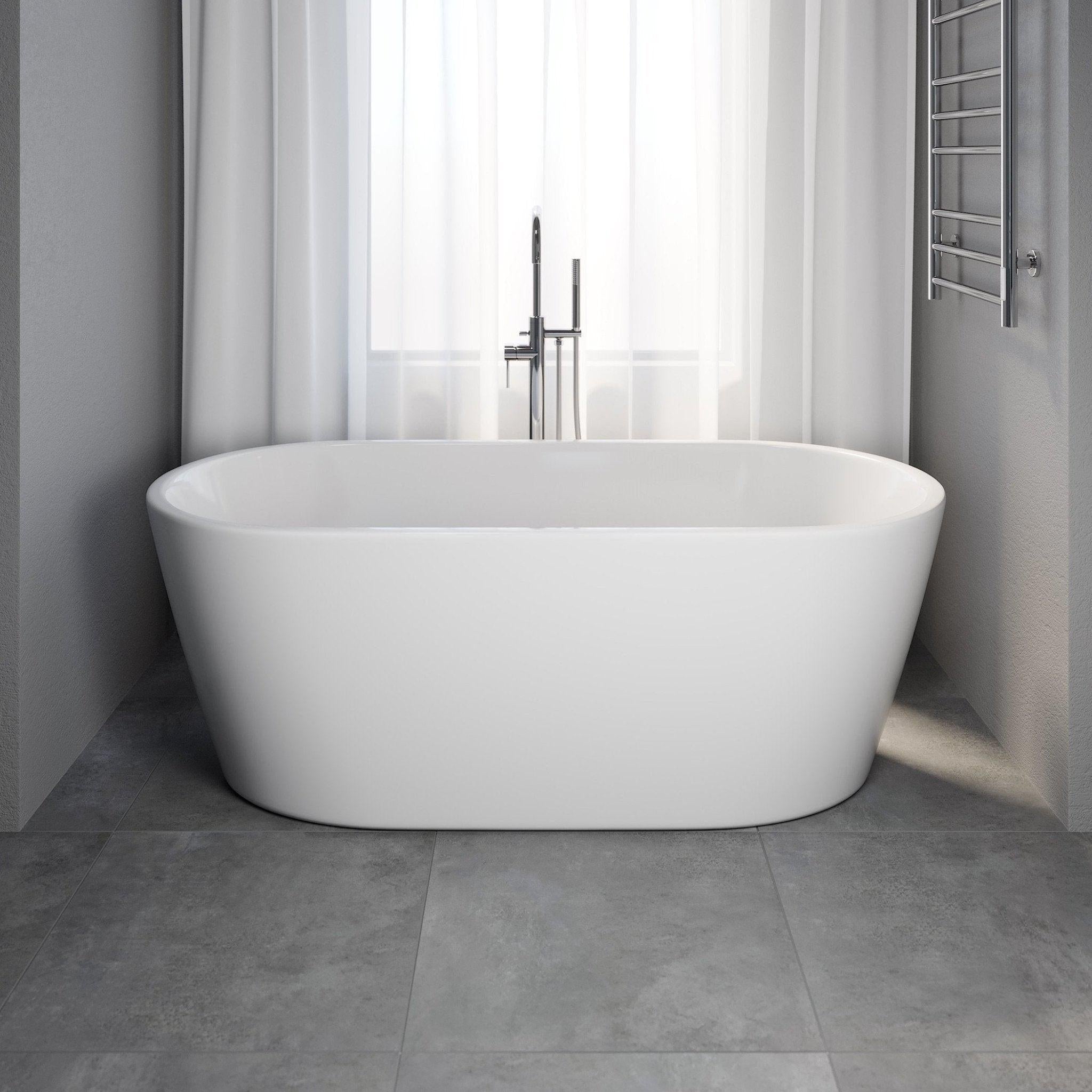 Vedbæk, Bathtub, Black Glossy - 160 cm - MASTERSTORE - 8594175640441 - Bathtub - 11 - 160 - 62 - 21 - 00 - 8594175640441
