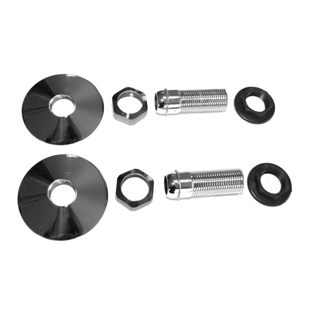 Anslutningskoppling 1/2" x M26 x 1,5 Krom 2-pack