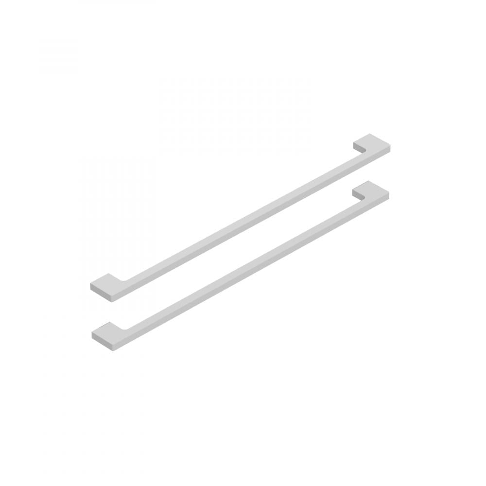 Handtag - B - 2 st, 40 cm, Borstad aluminium - Handtag - B, Handle, Satin - 40 cm - MASTERSTORE - 8594175641646 - Handle - 07 - 040 - 02 - 67 - 00 - 8594175641646 -