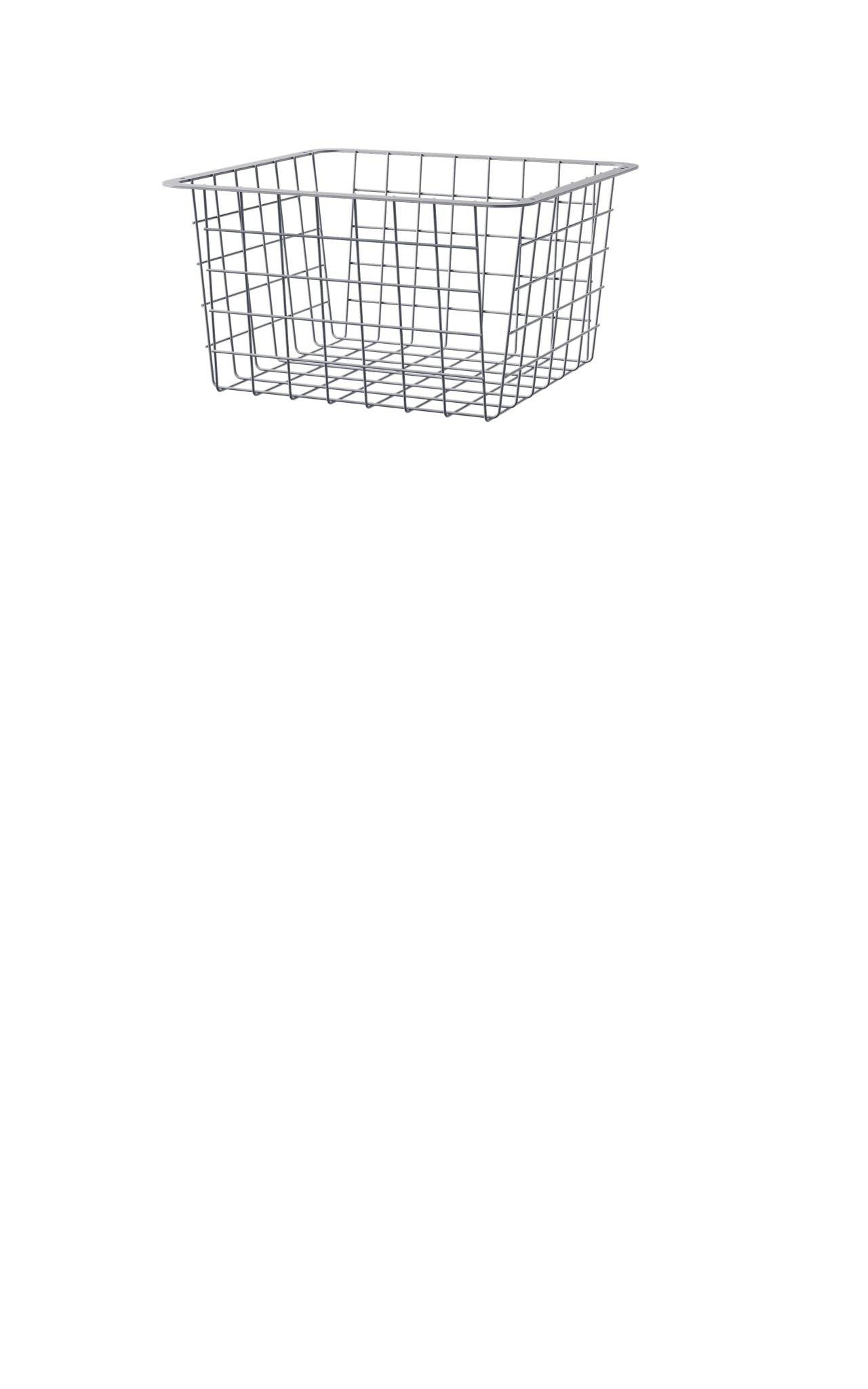 Wire basket for tall cabinet - 15 cm - fits in 35 cm tall cabinets - gray - Fjäll - MASTERSTORE - 8594175642742 - Accessories for Bathroom Furniture - 08-015-00-67-00 - 8594175642742