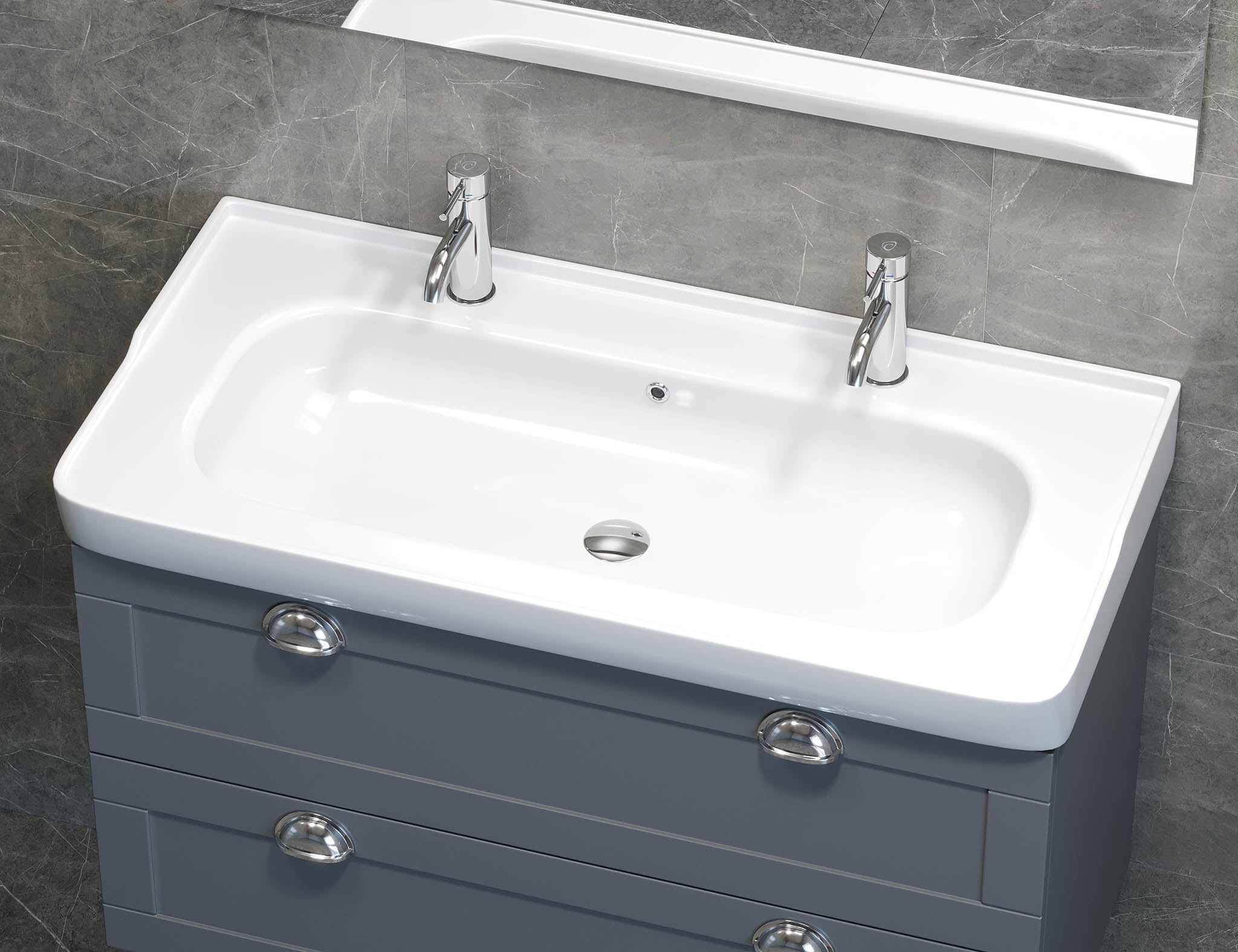 Smøla Keramisk tvättställ