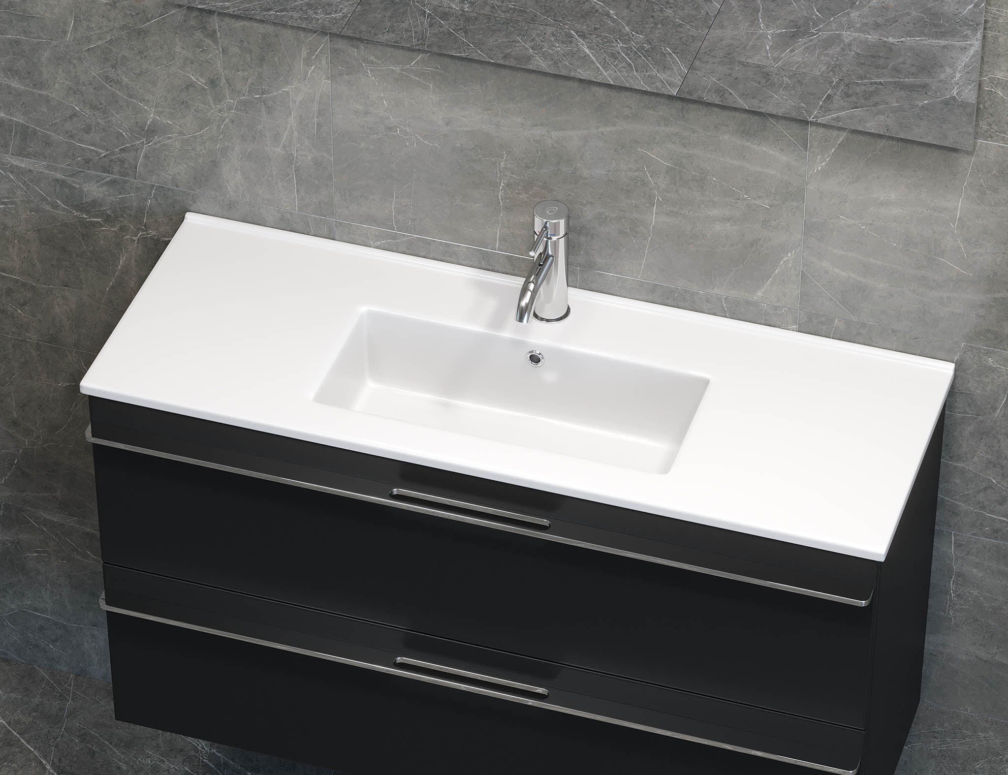 Lillehammer Slim Keramisk tvättställ