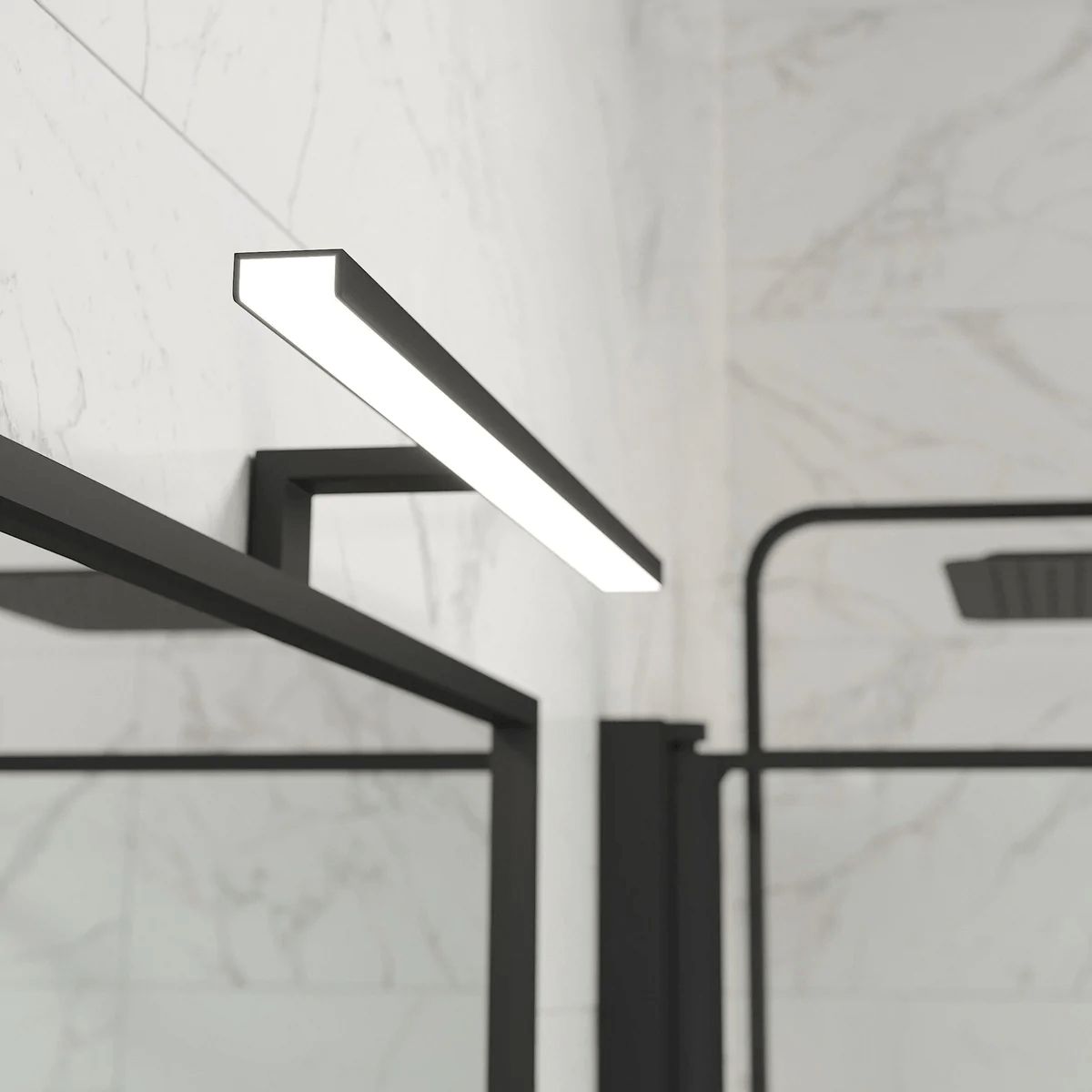 LED bathroom lamp - 30 cm - IP44 - matt black - Lynæs - MASTERSTORE - 8594175645583 - Bathroom Lighting - 10-030-03-02-00 - 8594175645583