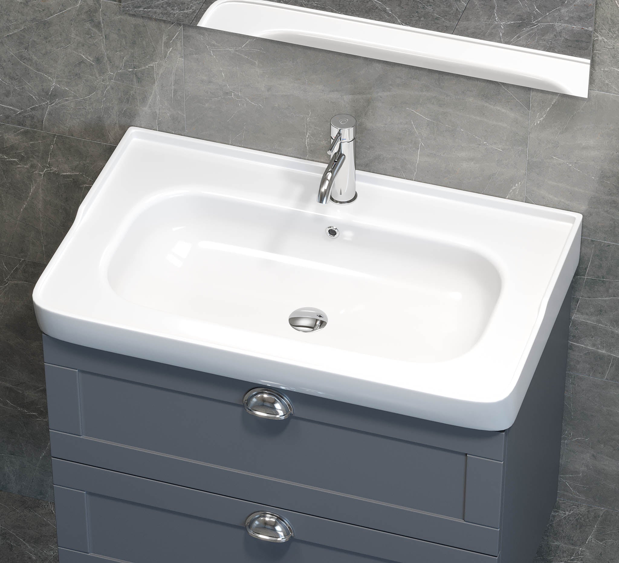 Smøla Keramisk tvättställ